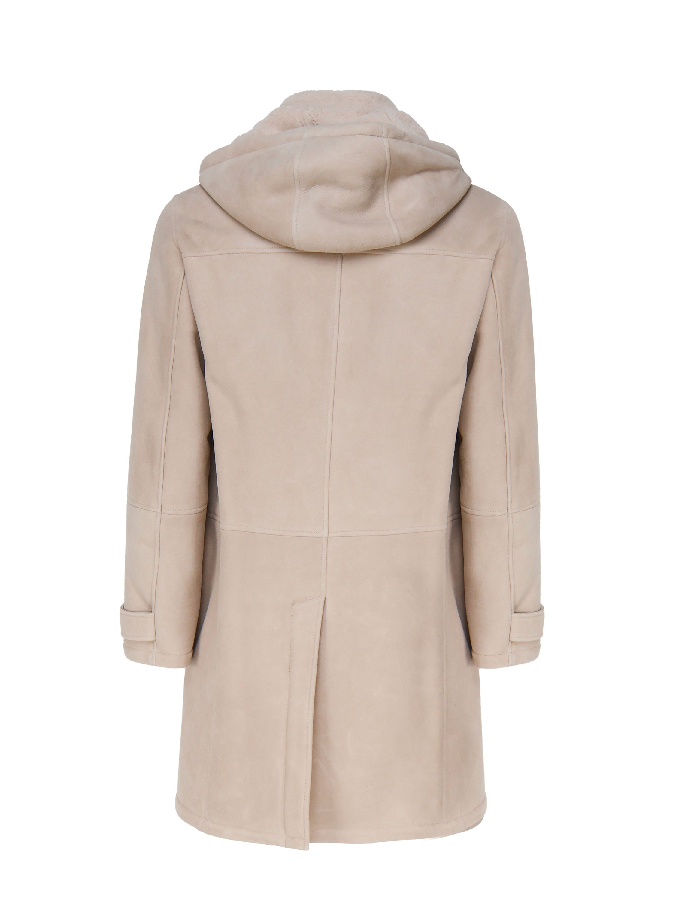 Eleventy Coats Sand Lamb Shearling