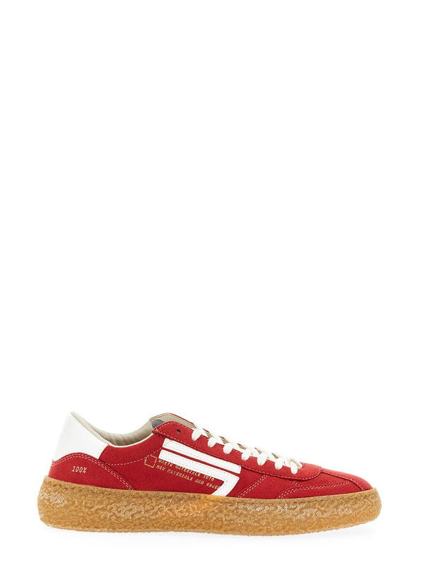 Uvetta Sneaker Red Polyester Recycled Trainers