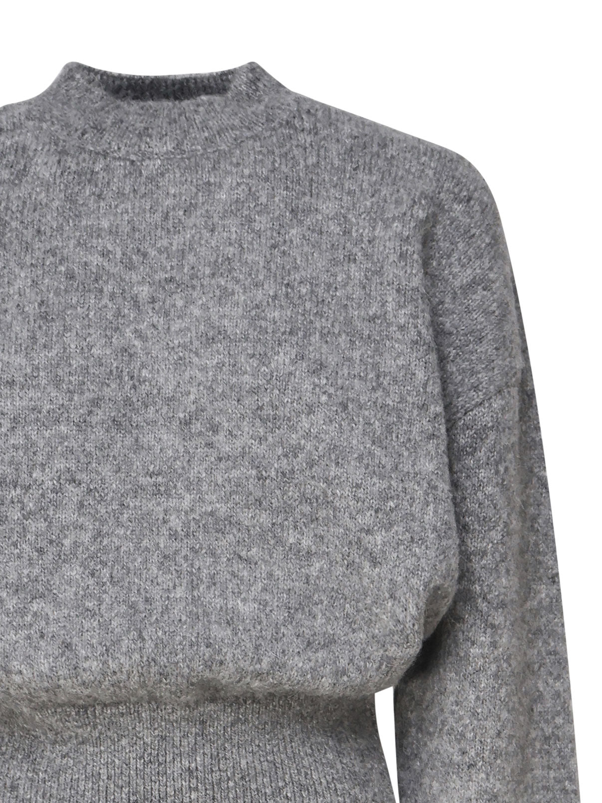 Jacquemus Sweaters Grey Alpaca