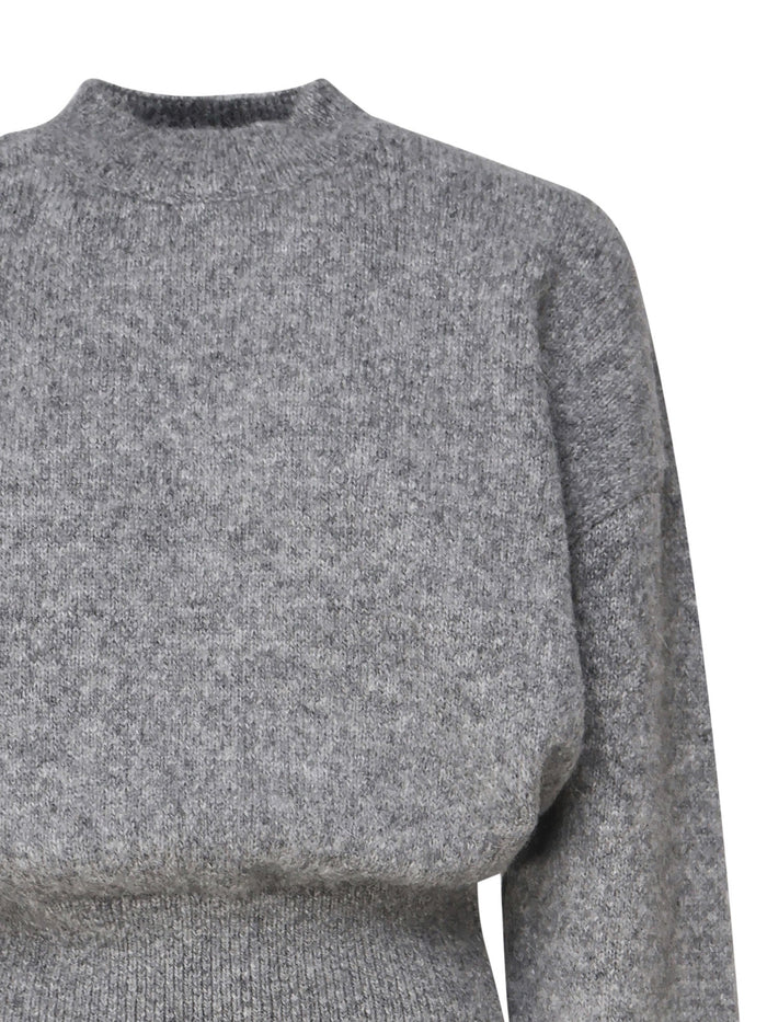 Jacquemus Sweaters Grey Alpaca