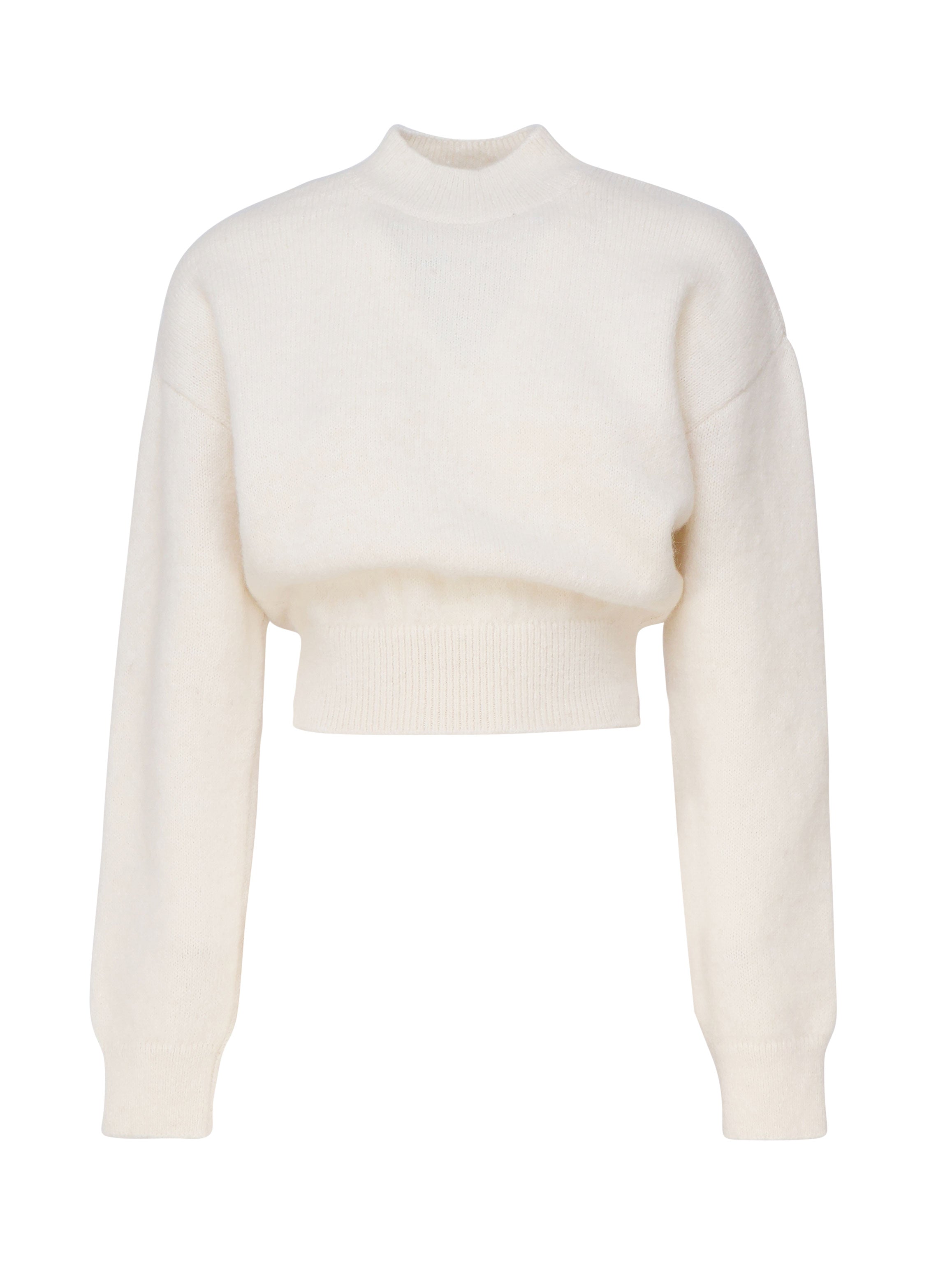 Jacquemus Sweaters Beige Alpaca
