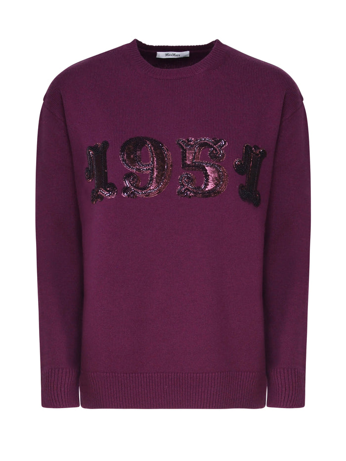 Max Mara Sweaters Dark Violet