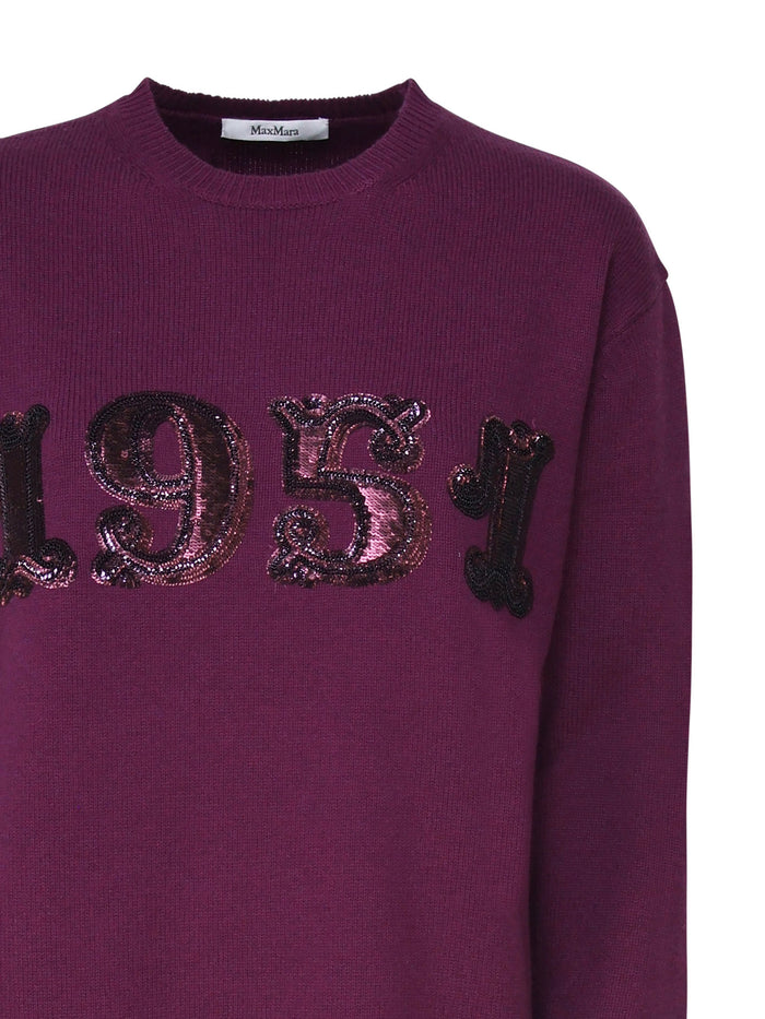 Max Mara Sweaters Dark Violet