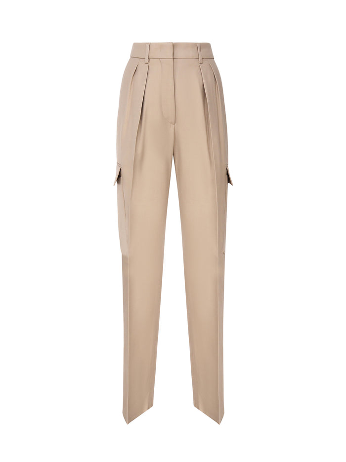 Sportmax Rtw Brown Cotton & Viscose