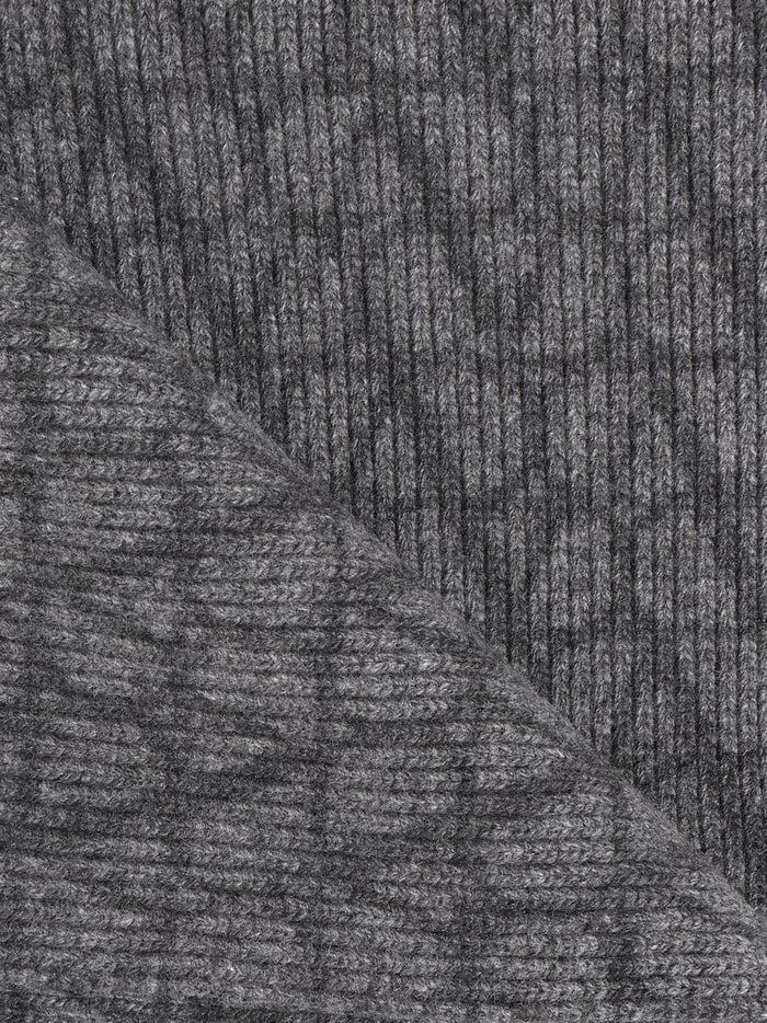 Valentino Garavani Scarfs St. Toile Iconograph Antracite Virgin Wool
