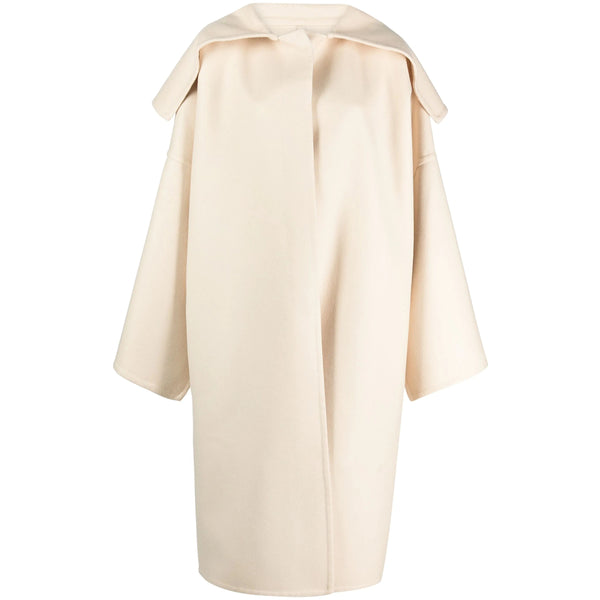 Single-Breasted Coat Neutrals Virgin Wool Single Breasted