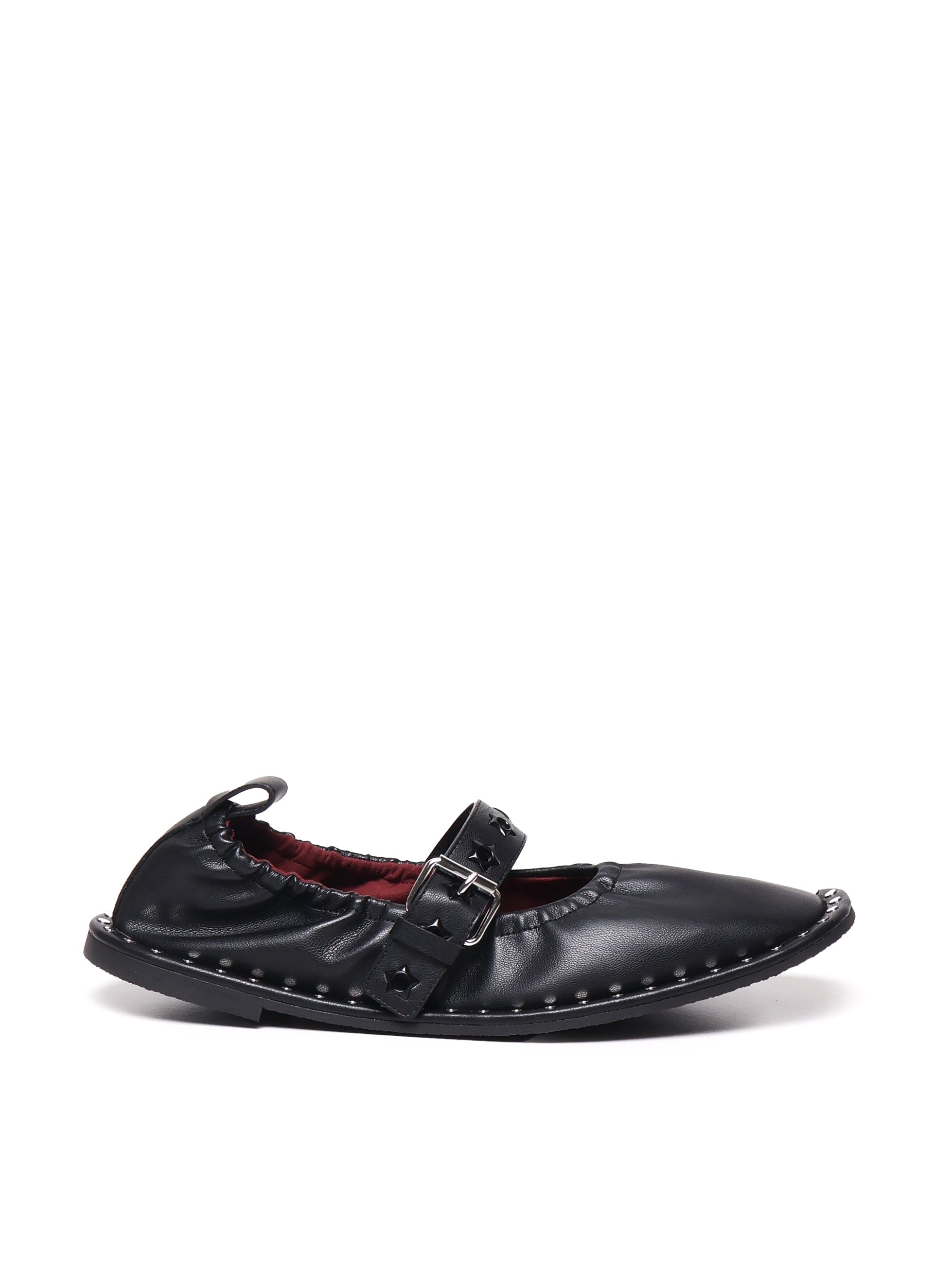 Stella Mccartney Flat Shoes Black Polyester