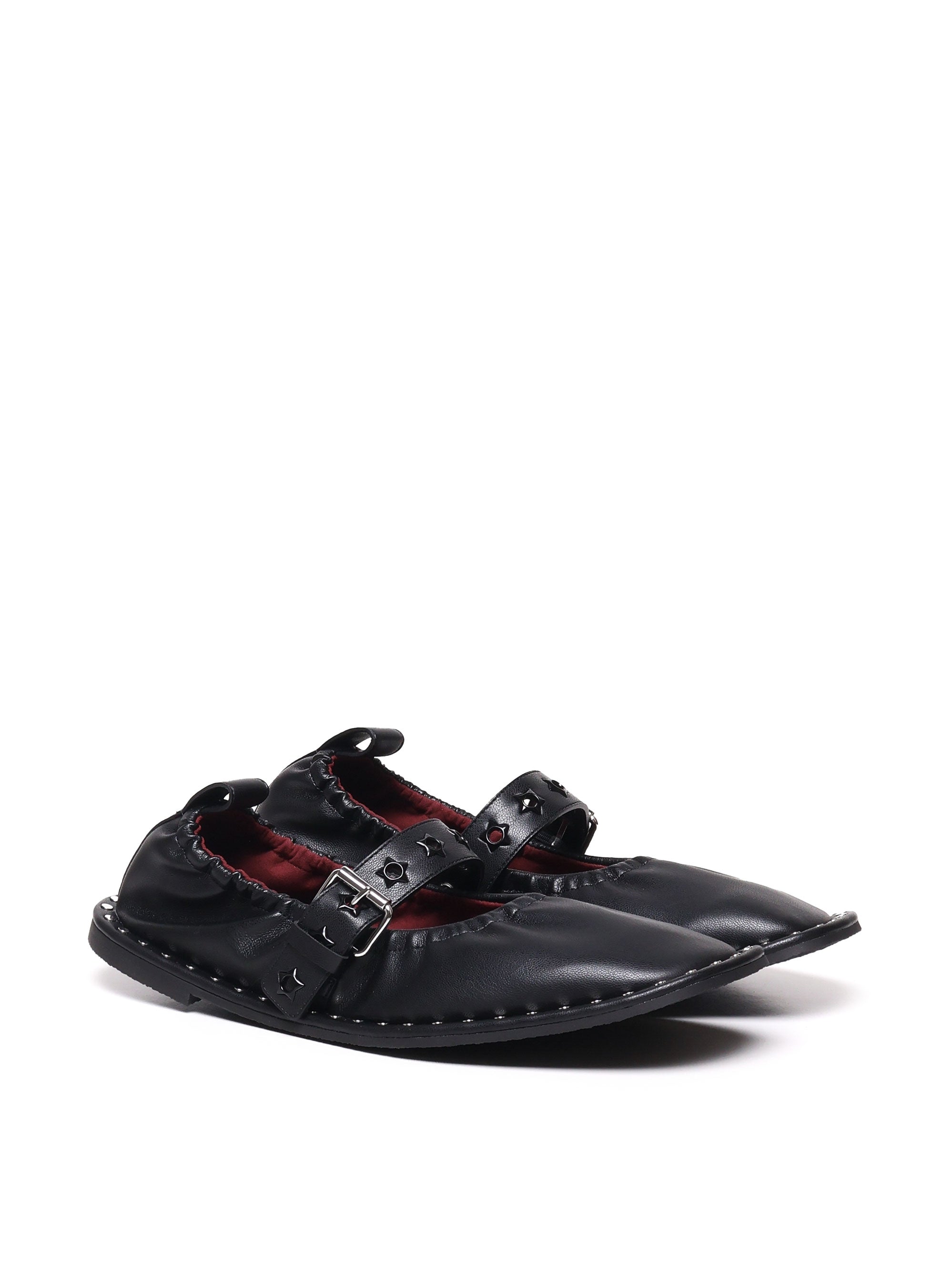 Stella Mccartney Flat Shoes Black Polyester