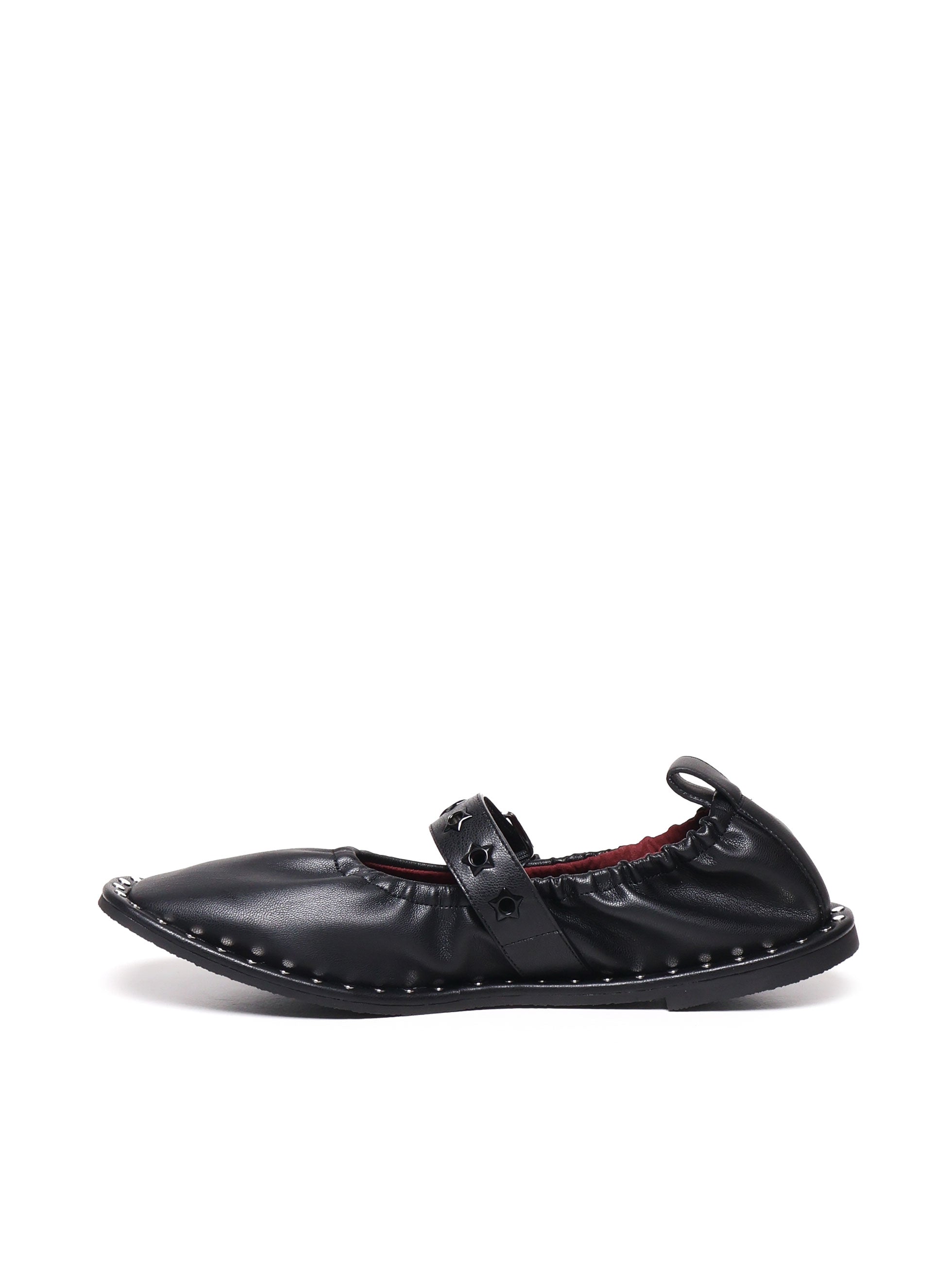 Stella Mccartney Flat Shoes Black Polyester