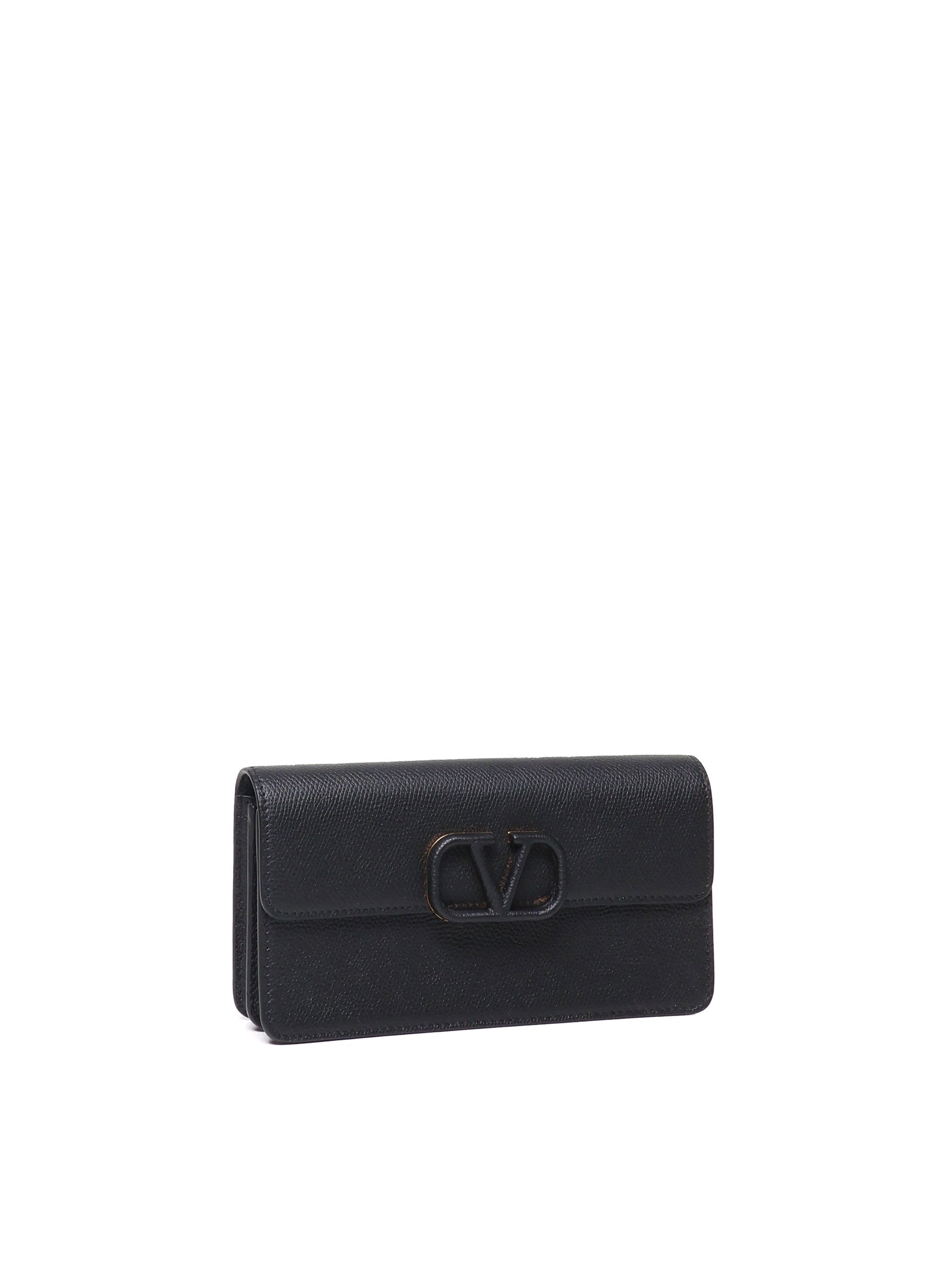 Valentino Garavani Wallets Black