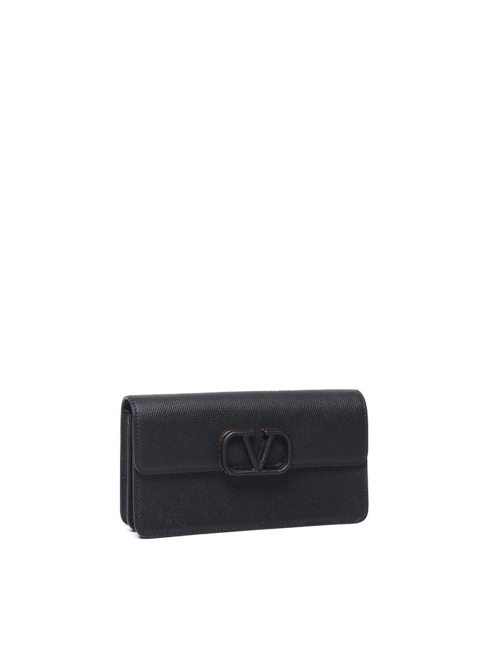 Valentino Garavani Wallets Black