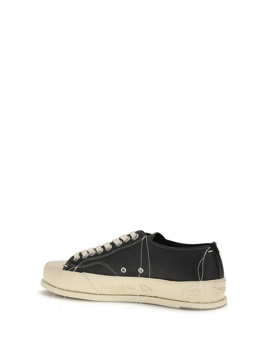 Sneakers Vince 015 Black Leather Upper: Calf Trainers