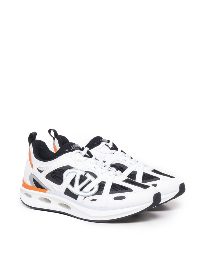 Valentino Garavani Sneakers Bianco-sp.orange/bia-ne/bia-p. Calfskin