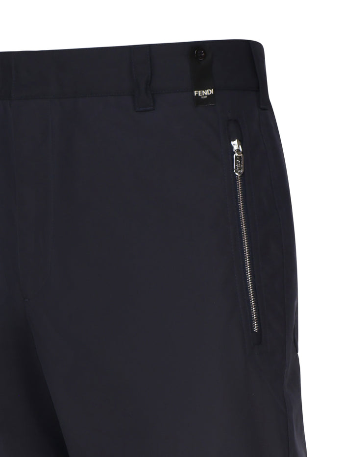 Fendi Rtw Blue Cotone