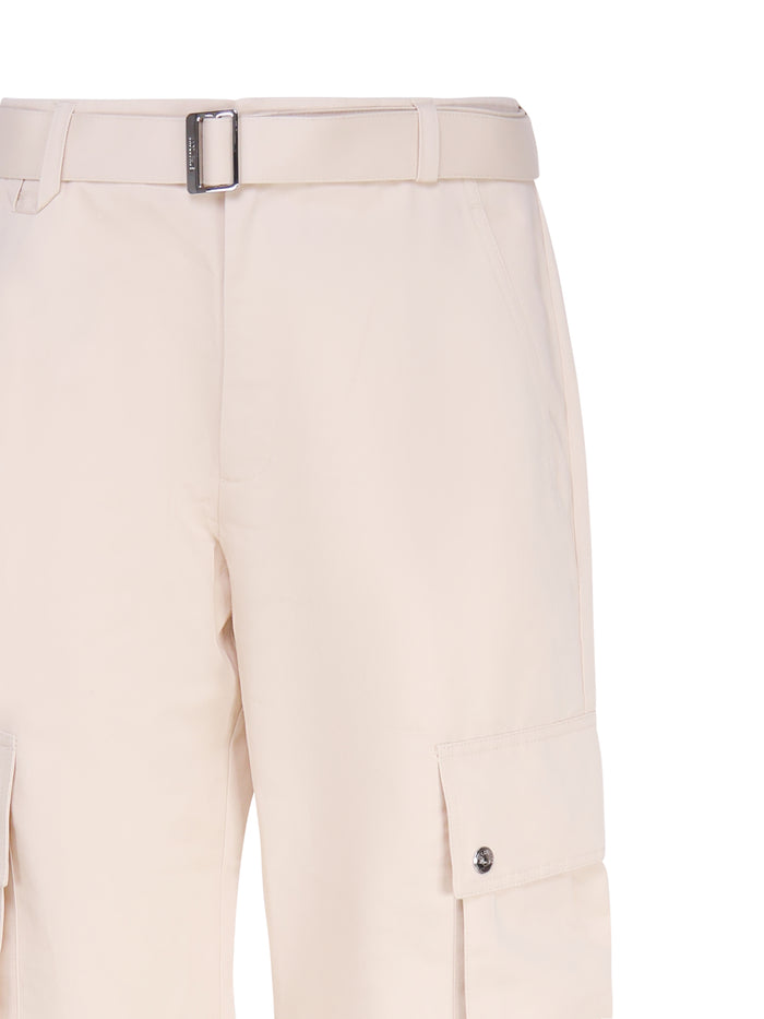 Jacquemus Trousers Beige Principal:coton Linen