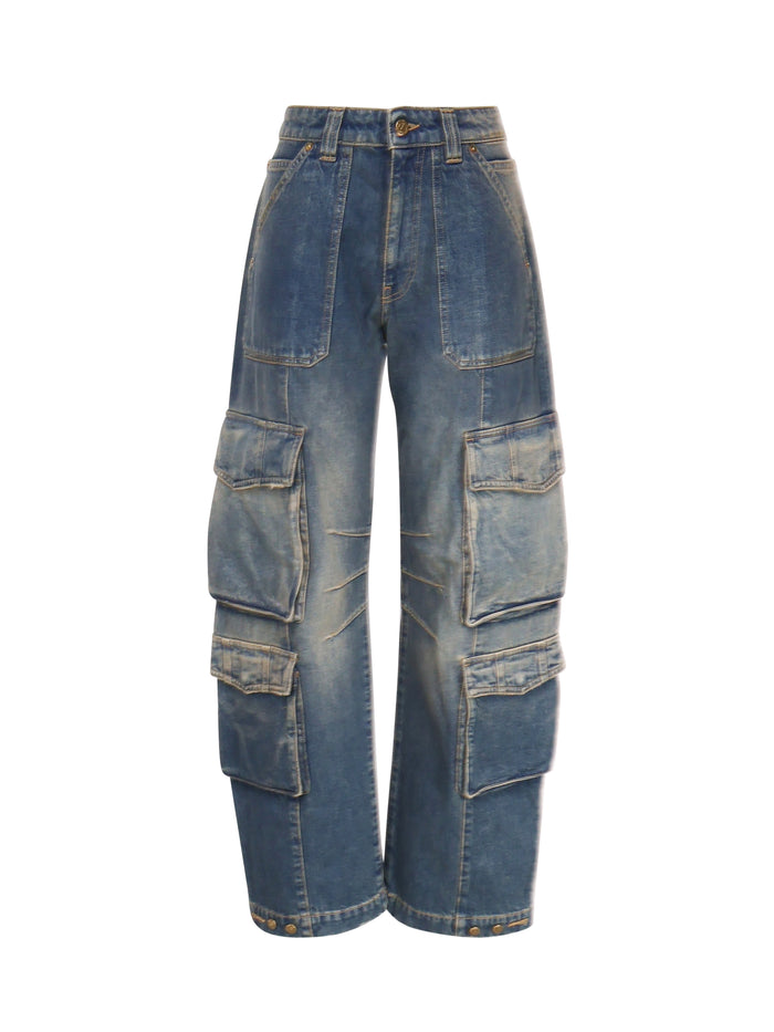 Golden Goose Jeans Blue Cotton
