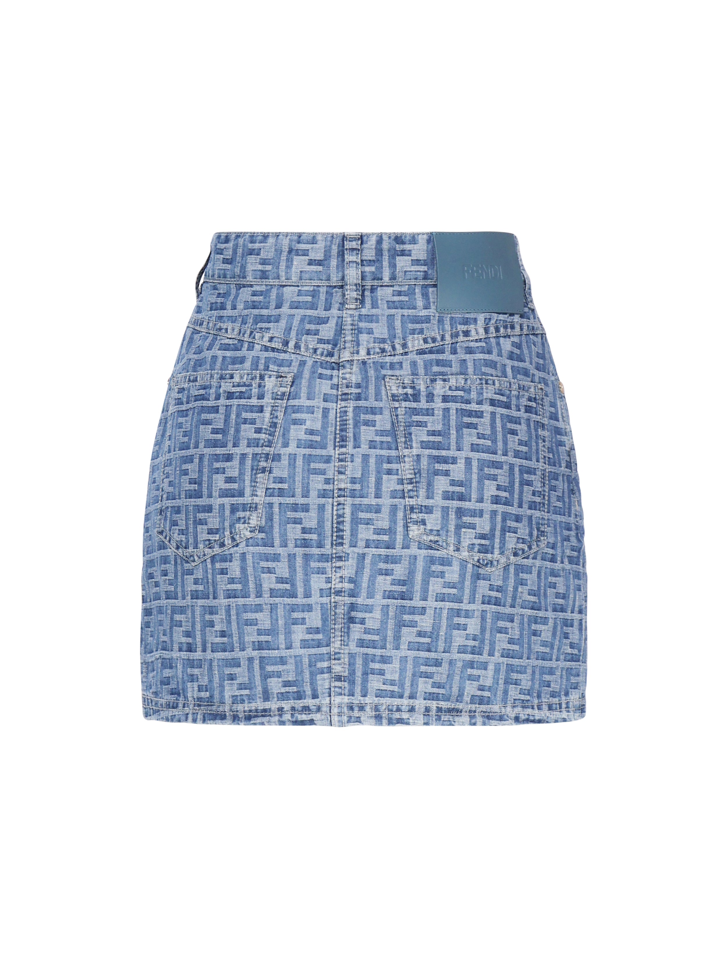 Fendi Skirts Violet Blue Cotone