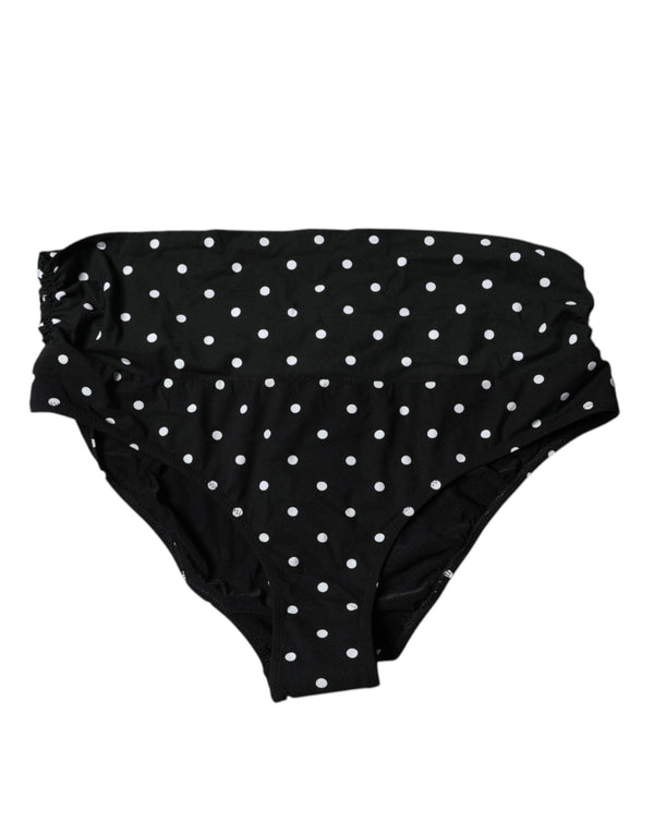 Dolce & Gabbana 75% Nylon bikini bottom in black