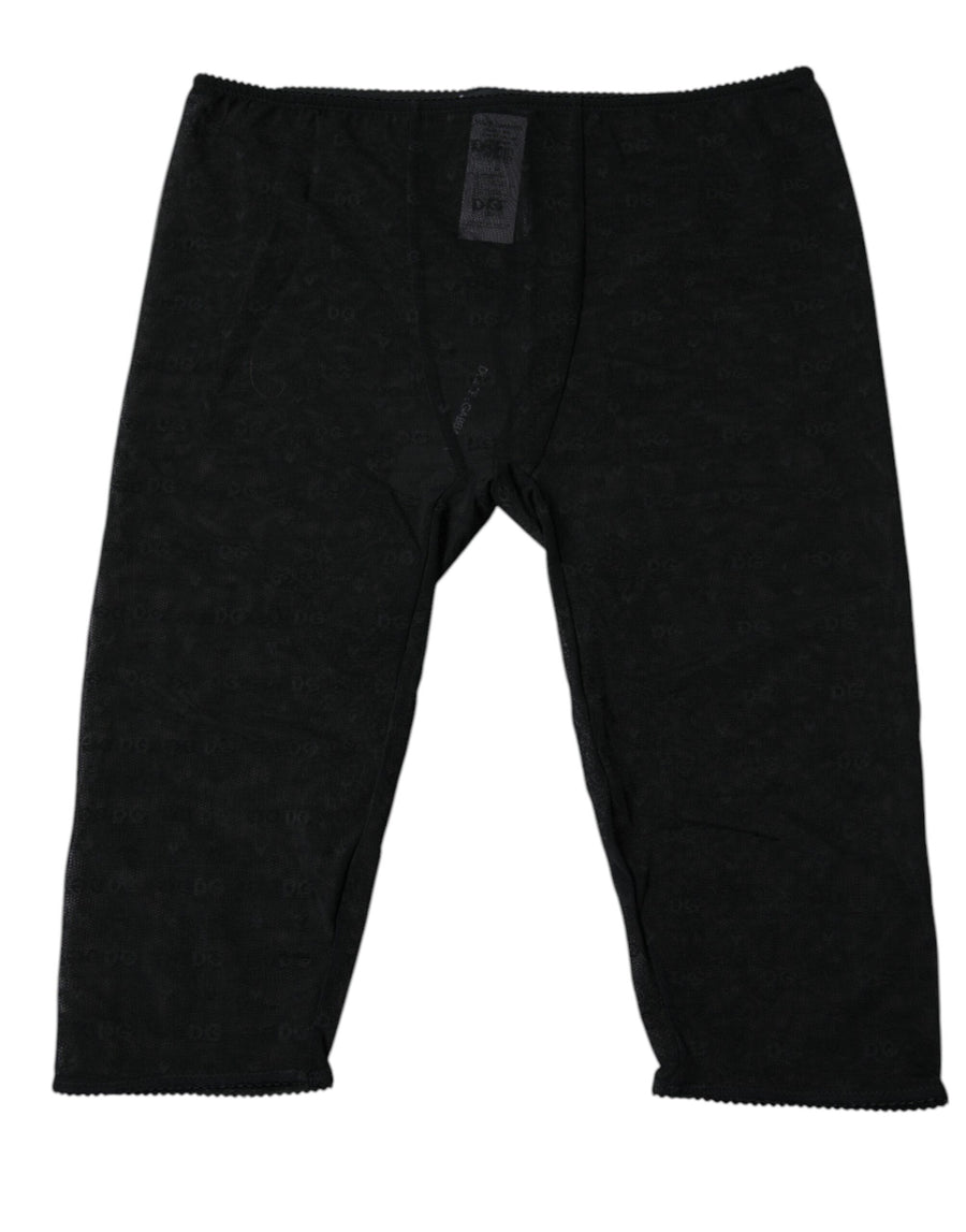 Dolce & Gabbana 93% Nylon 7% Elastane bodysuit in black