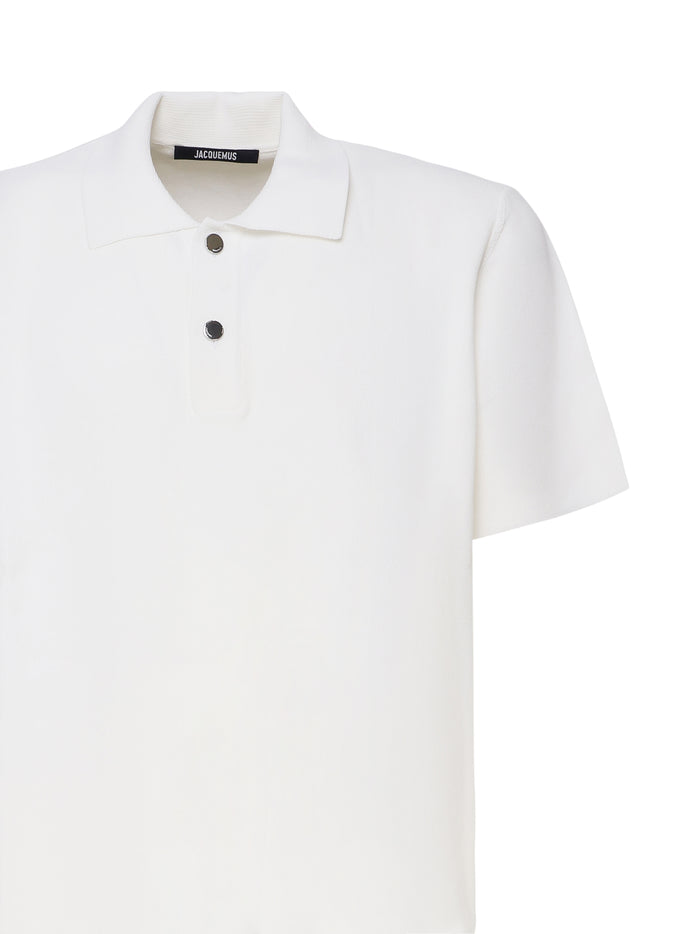 Jacquemus T-Shirts And Polos Off-white Principal:viscose Polyamide