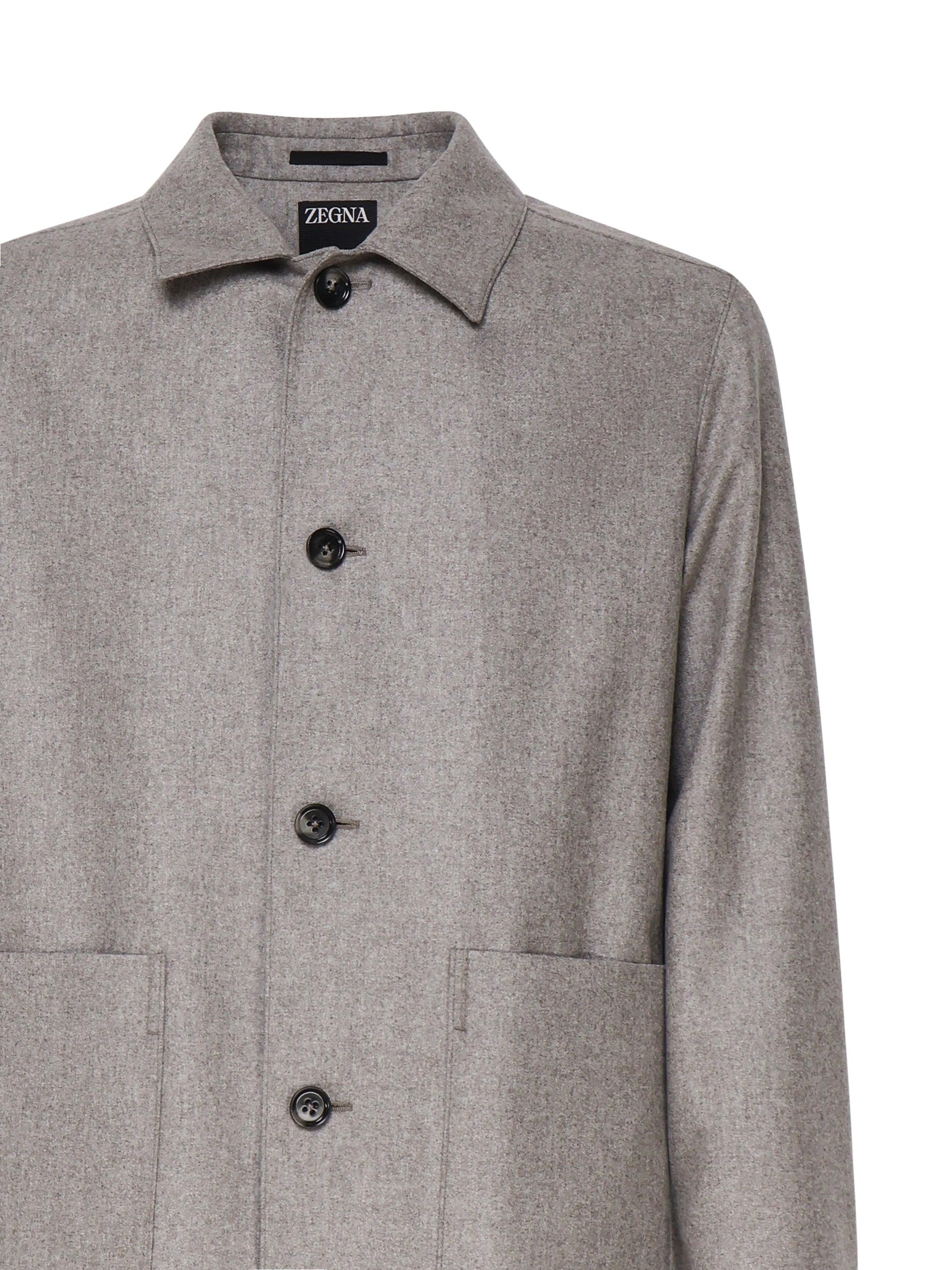 Zegna Jackets Brown Wool