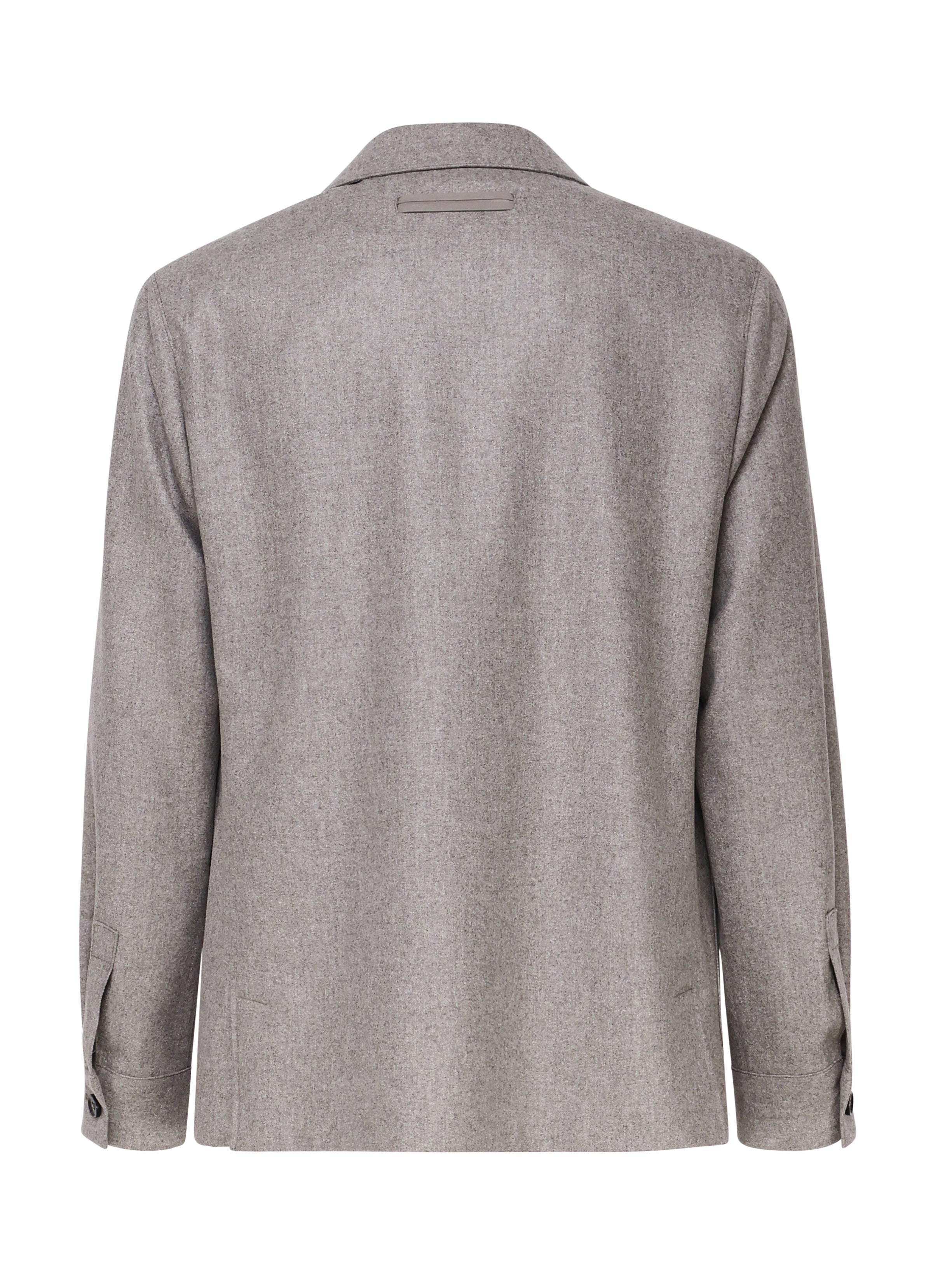 Zegna Jackets Brown Wool