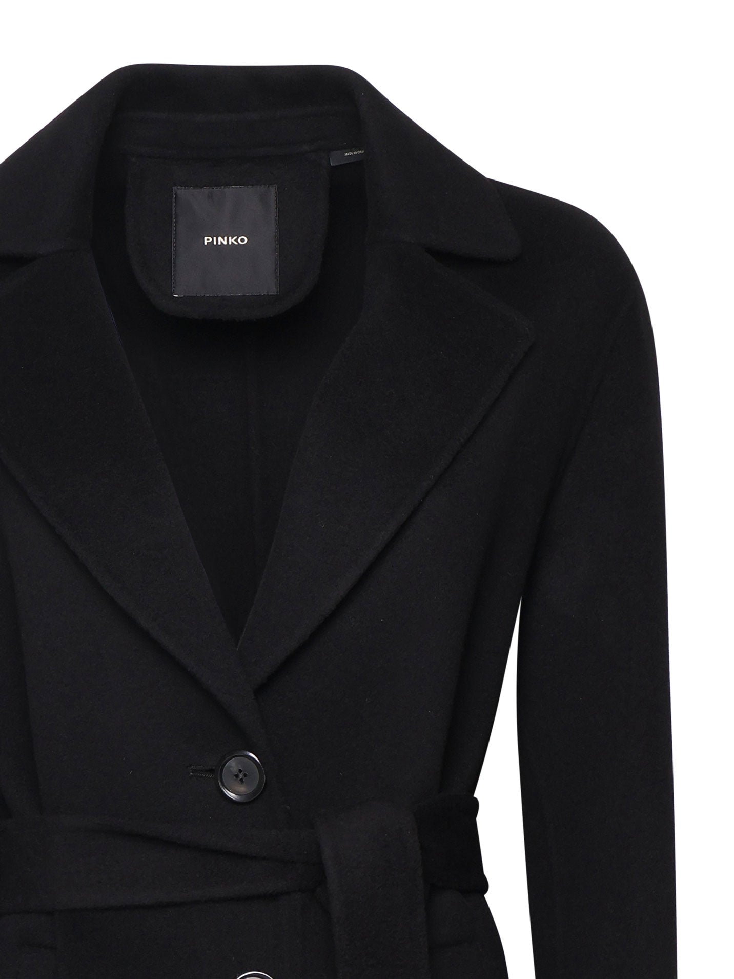 Pinko Coats Black Limousine