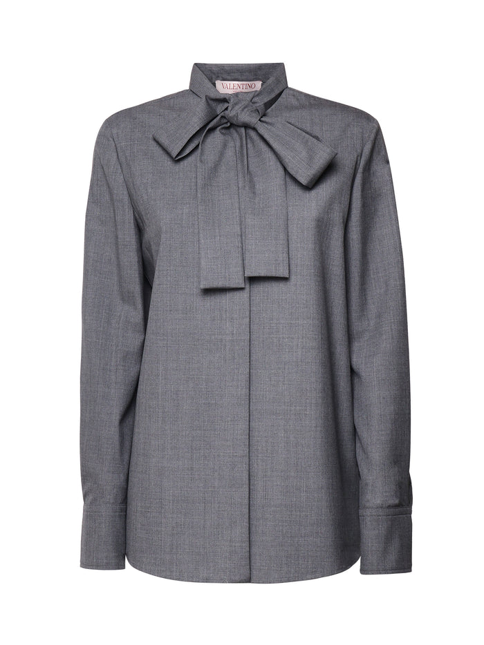 Valentino Garavani Shirts Grigio Medio Mel