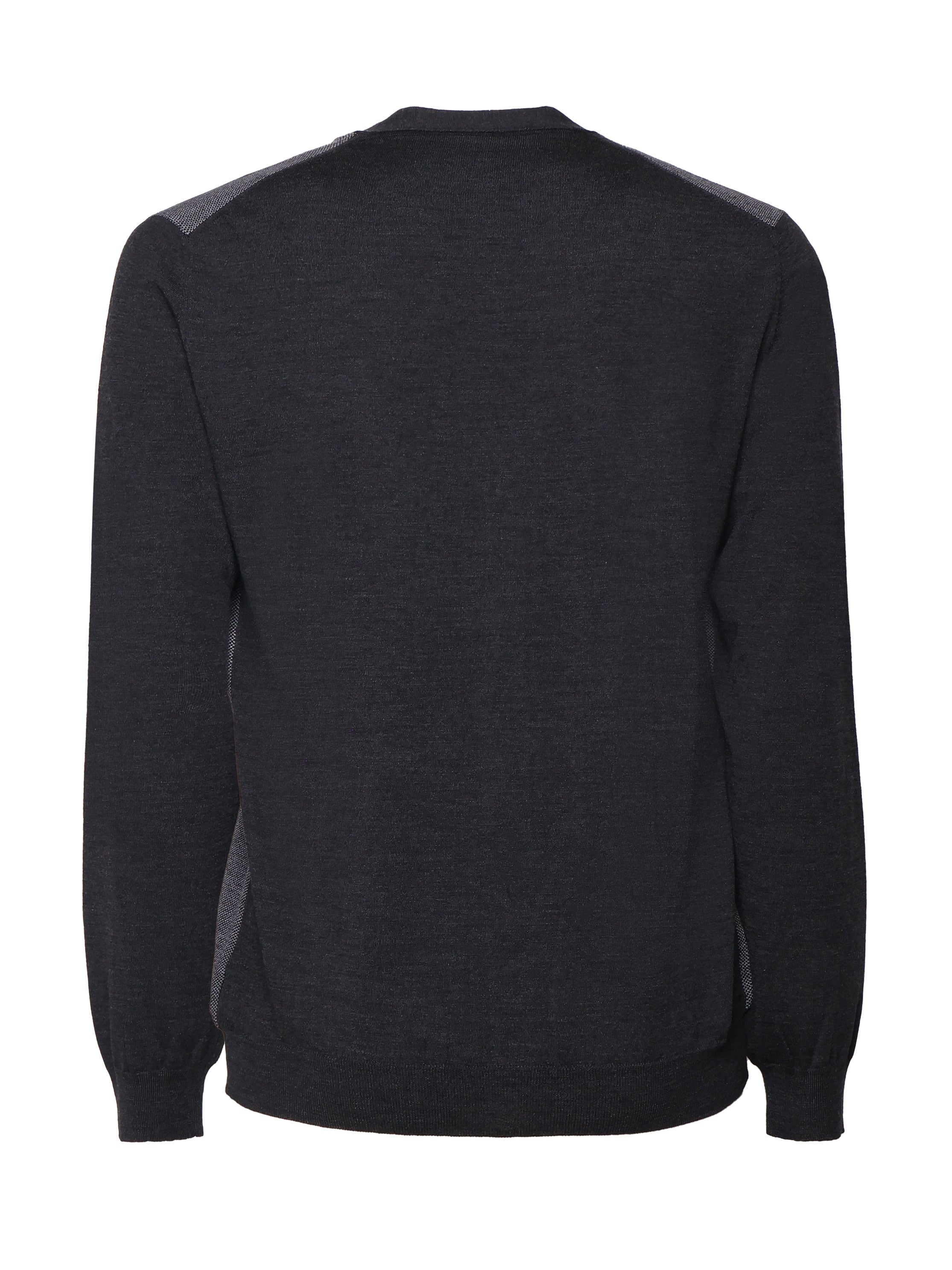 Zanone Sweaters Grey Wool