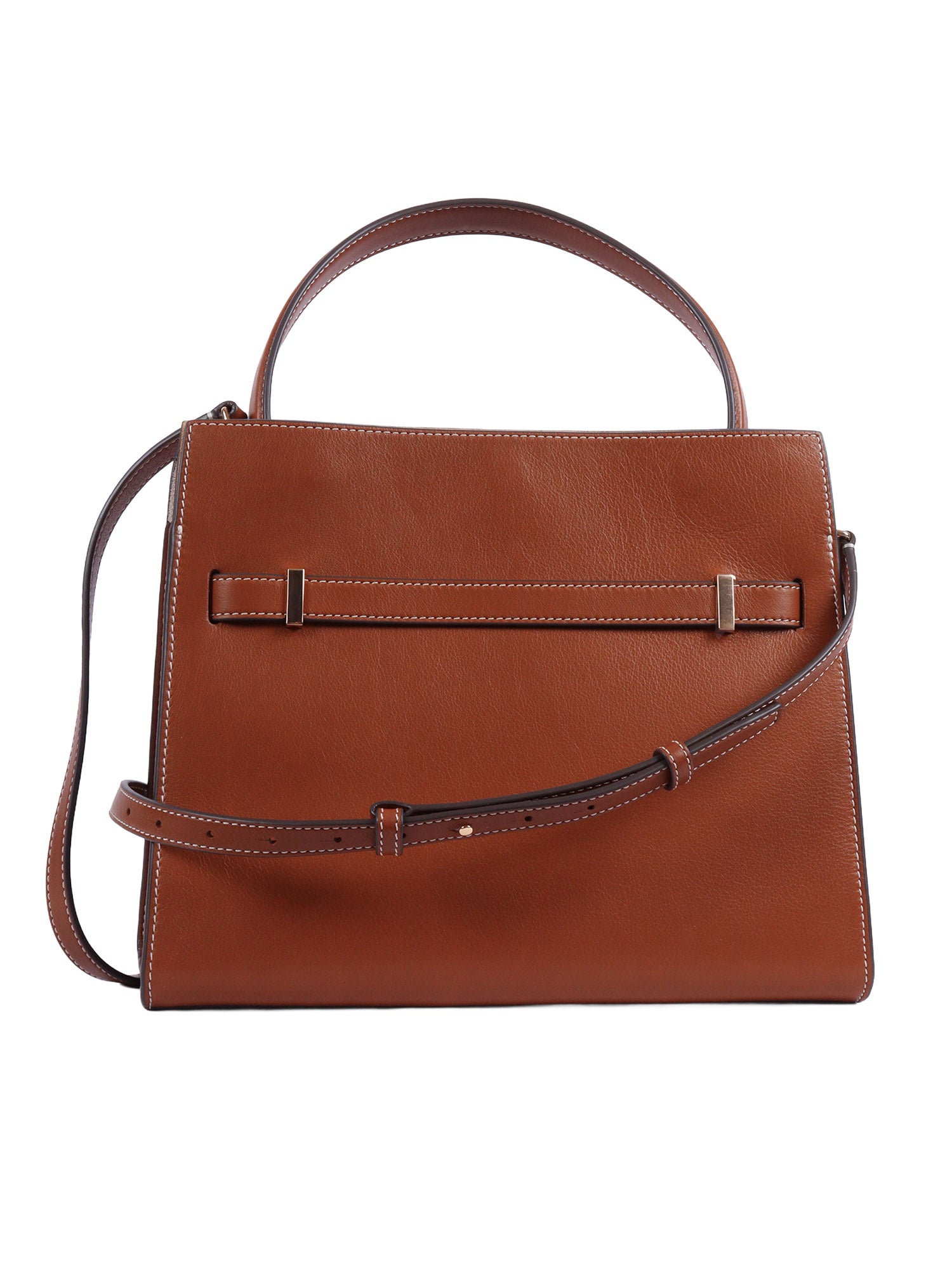 Lee Radziwill Small Double Bag Brown