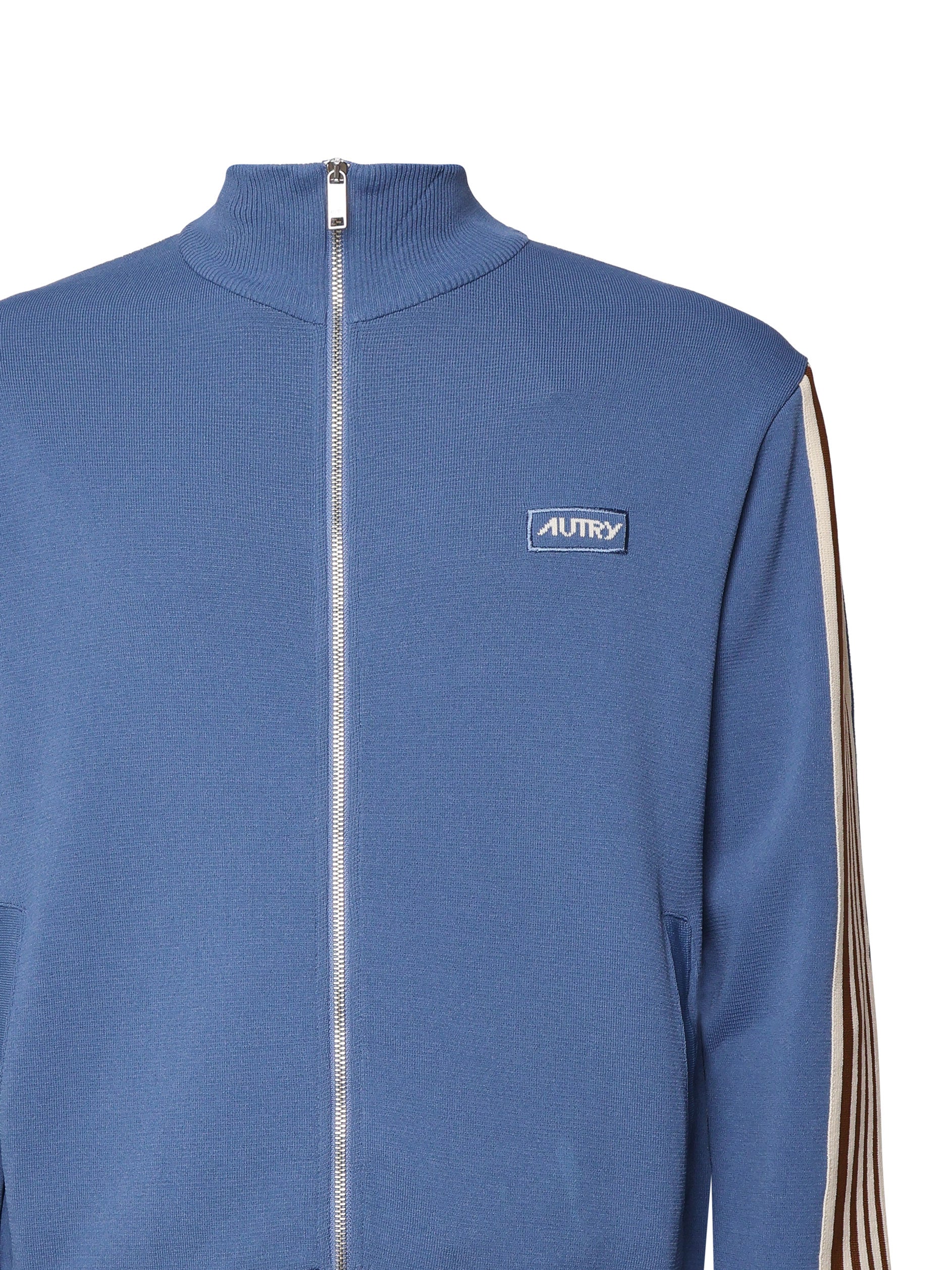 Autry Jackets Blue Viscose + Polyamide