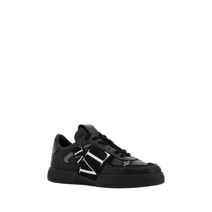 Valentino Garavani Upper: 100% Calf Leather (Bos Taurus) sneaker in black — view 2