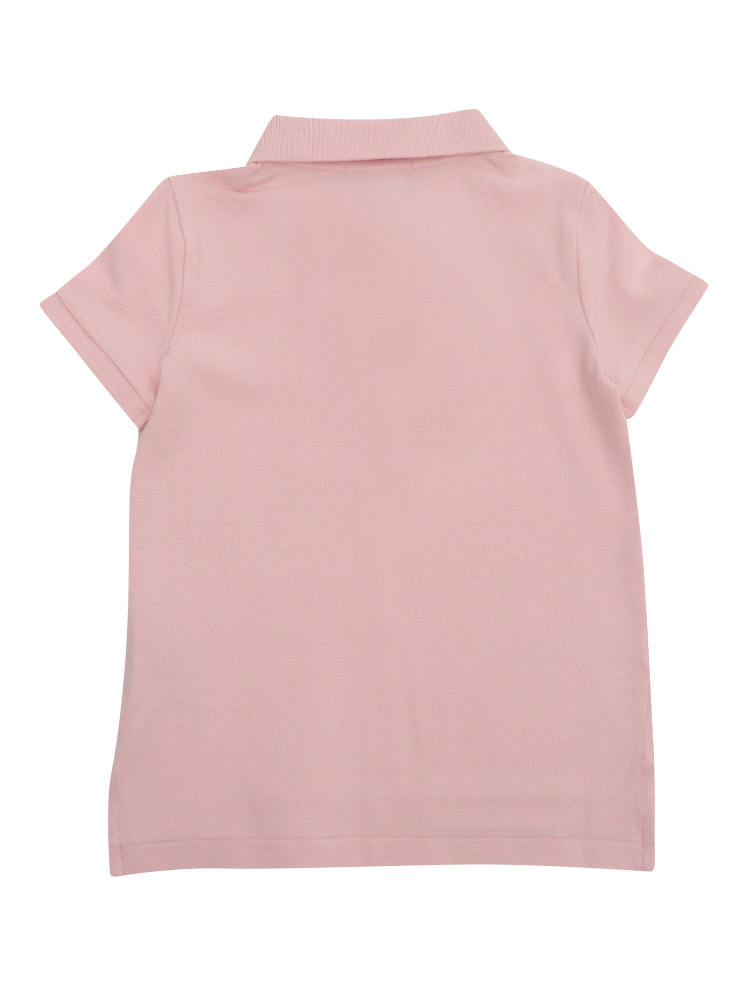 SS POLO SHIR-TOPS-KNIT Pink Cotton Elastane Short Sleeves