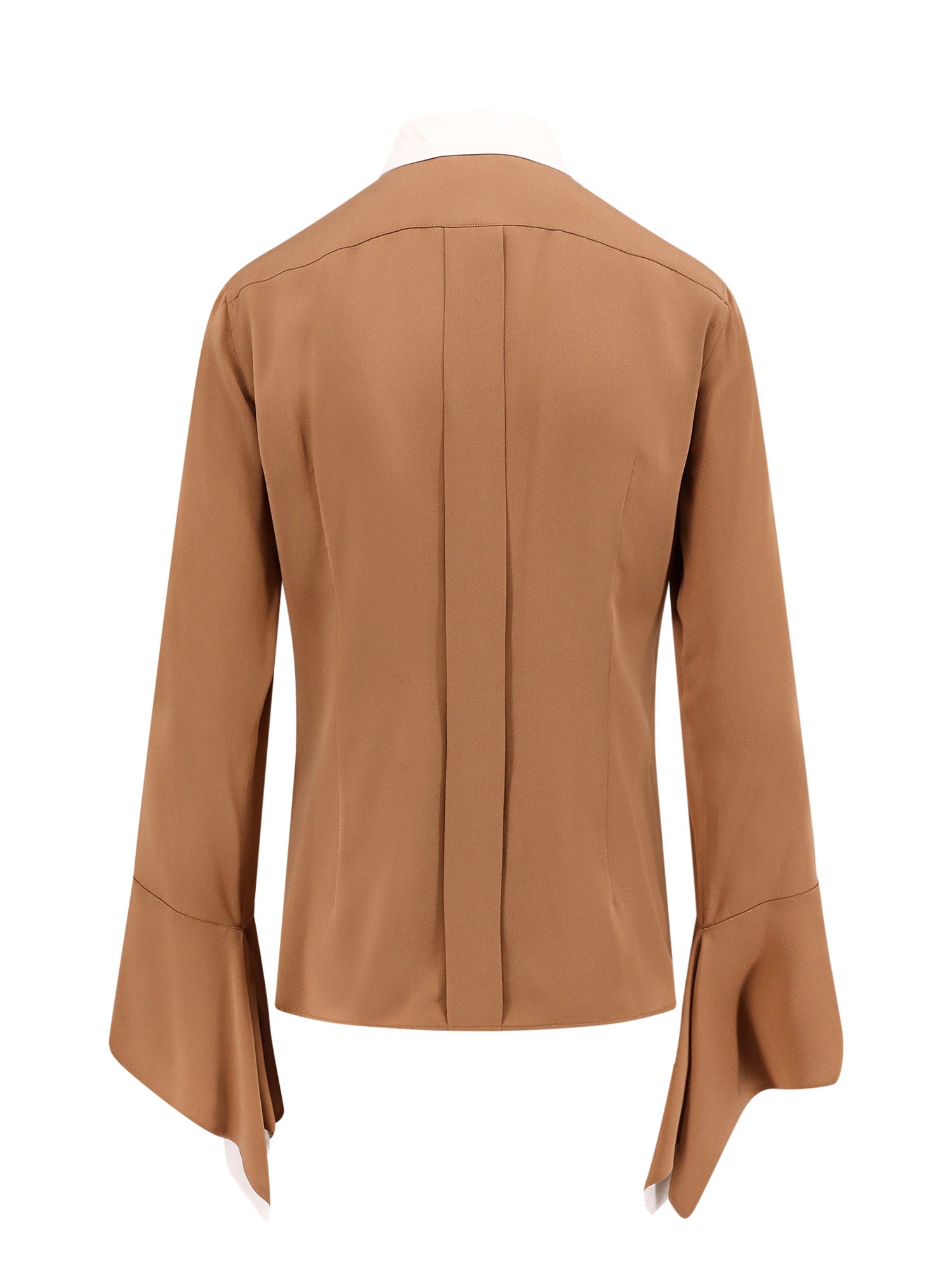Max Mara Shirts Brown Seta