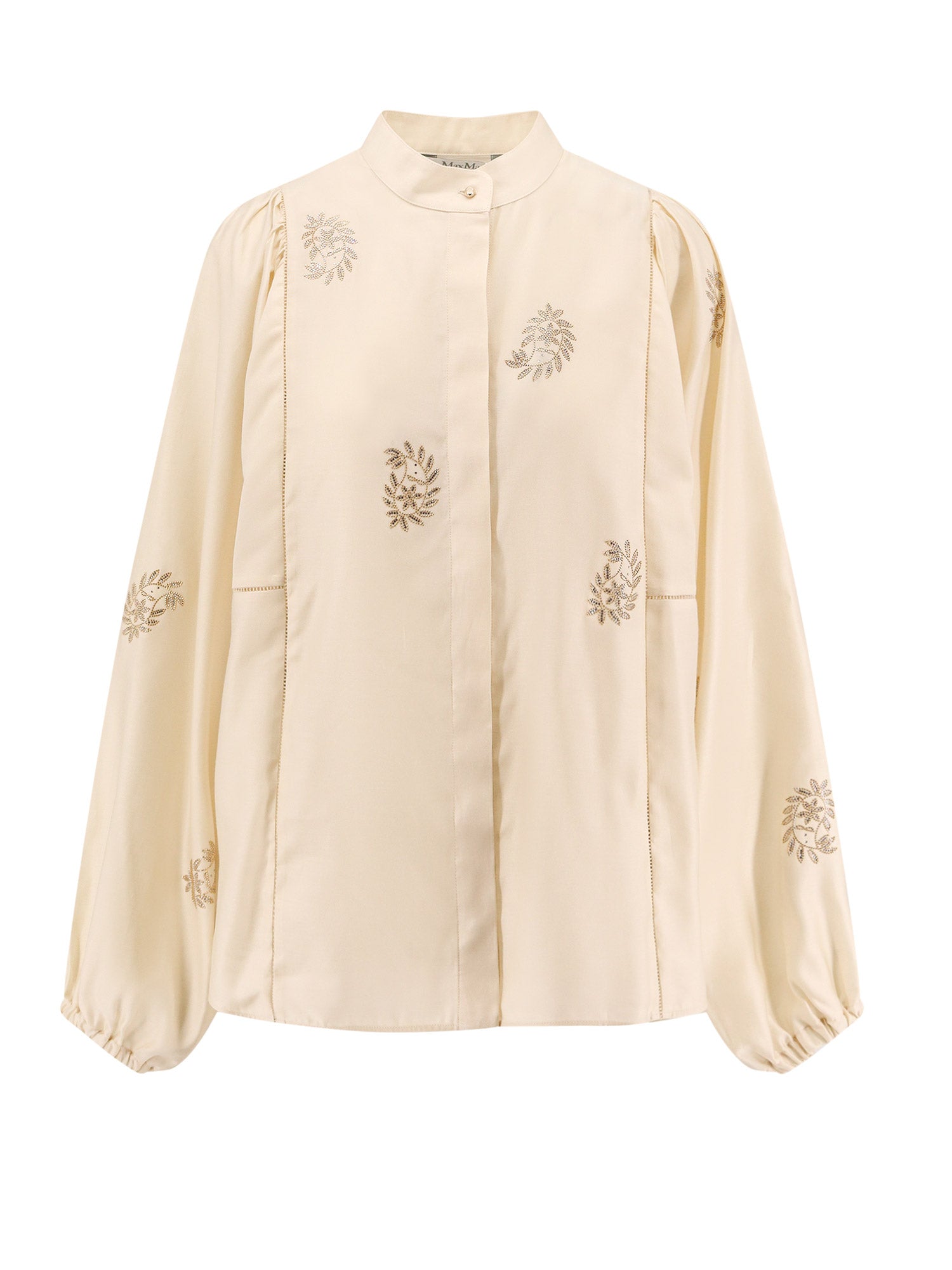 Max Mara Shirts Beige Cotone