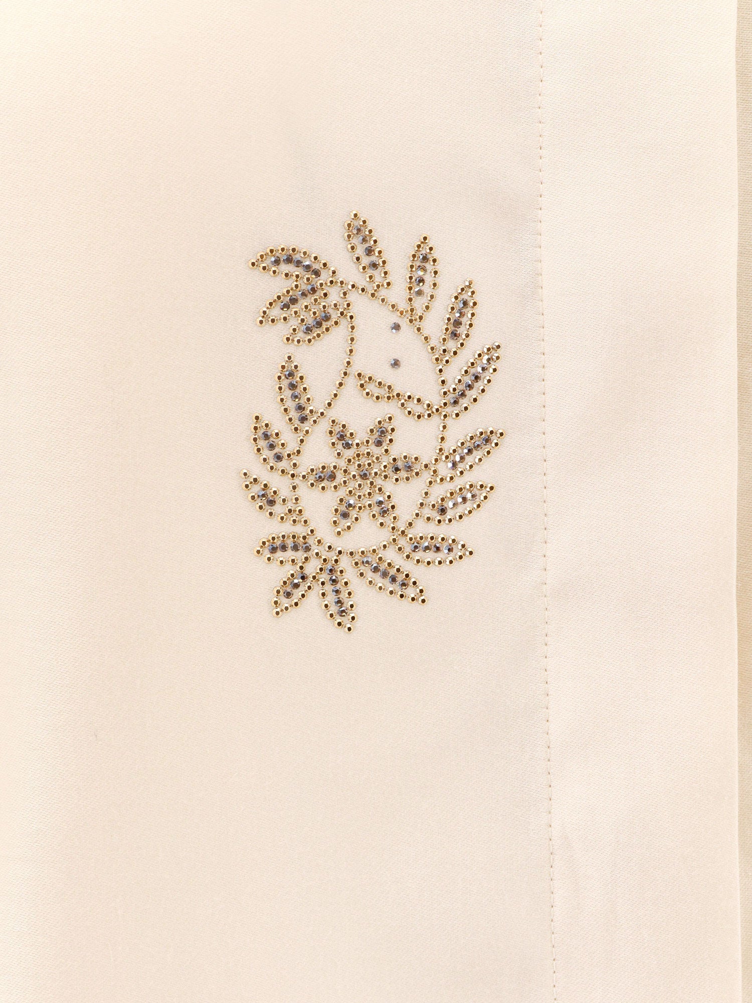 Max Mara Shirts Beige Cotone