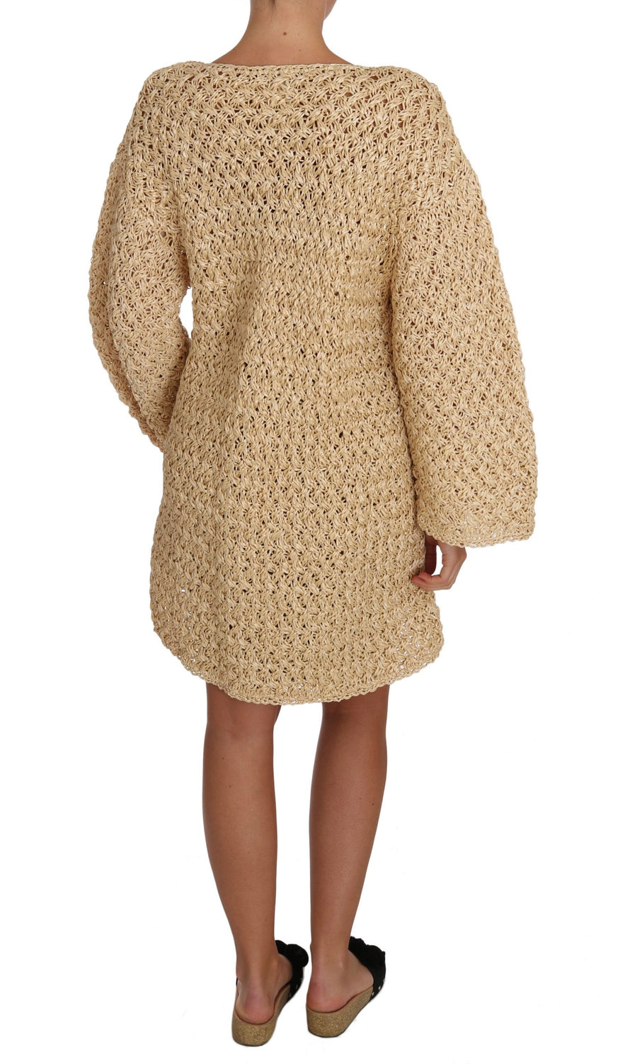 Dolce & Gabbana 100% Viscose cardigan in beige