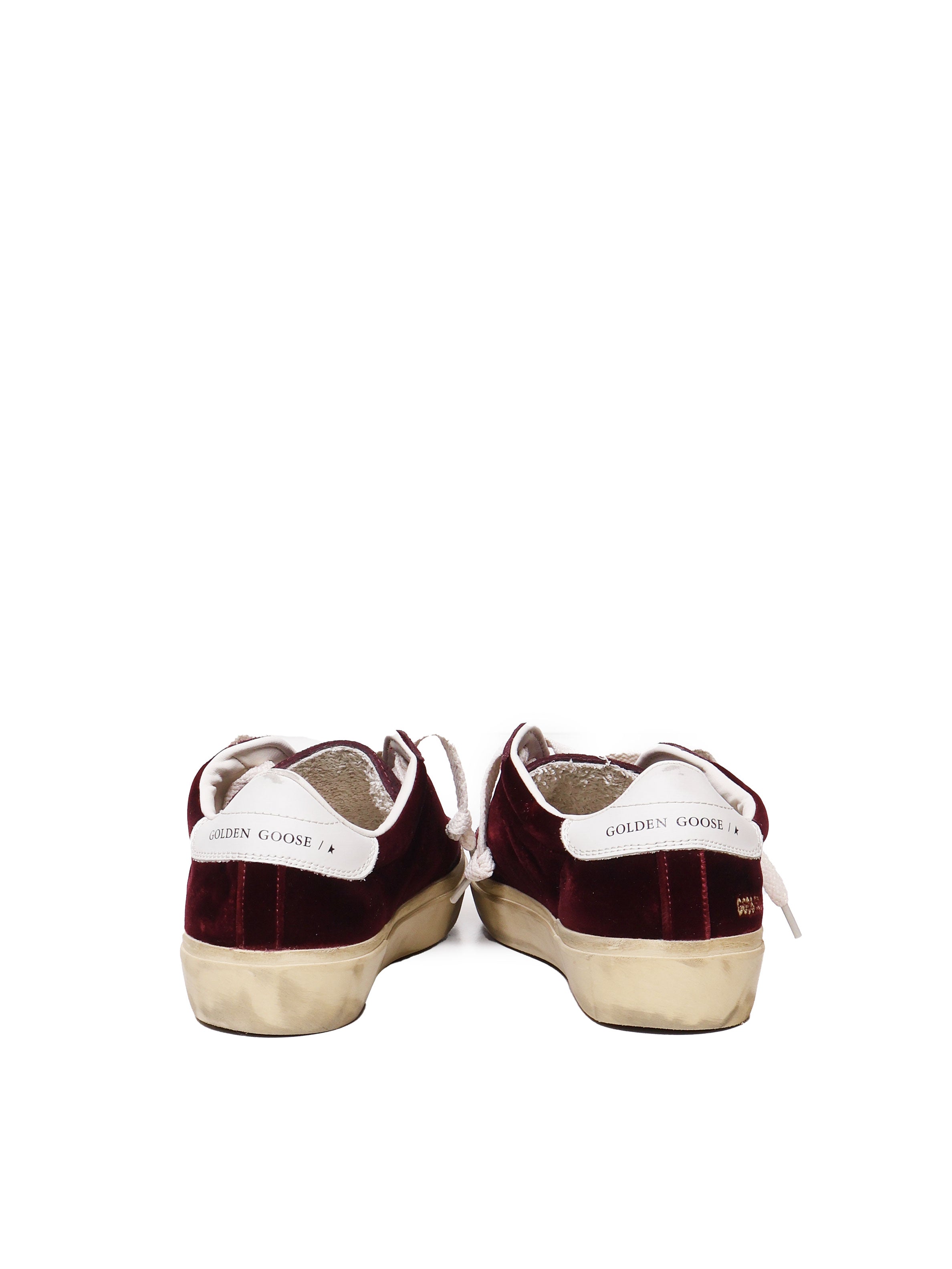 Golden Goose Sneakers Bordeaux Milk