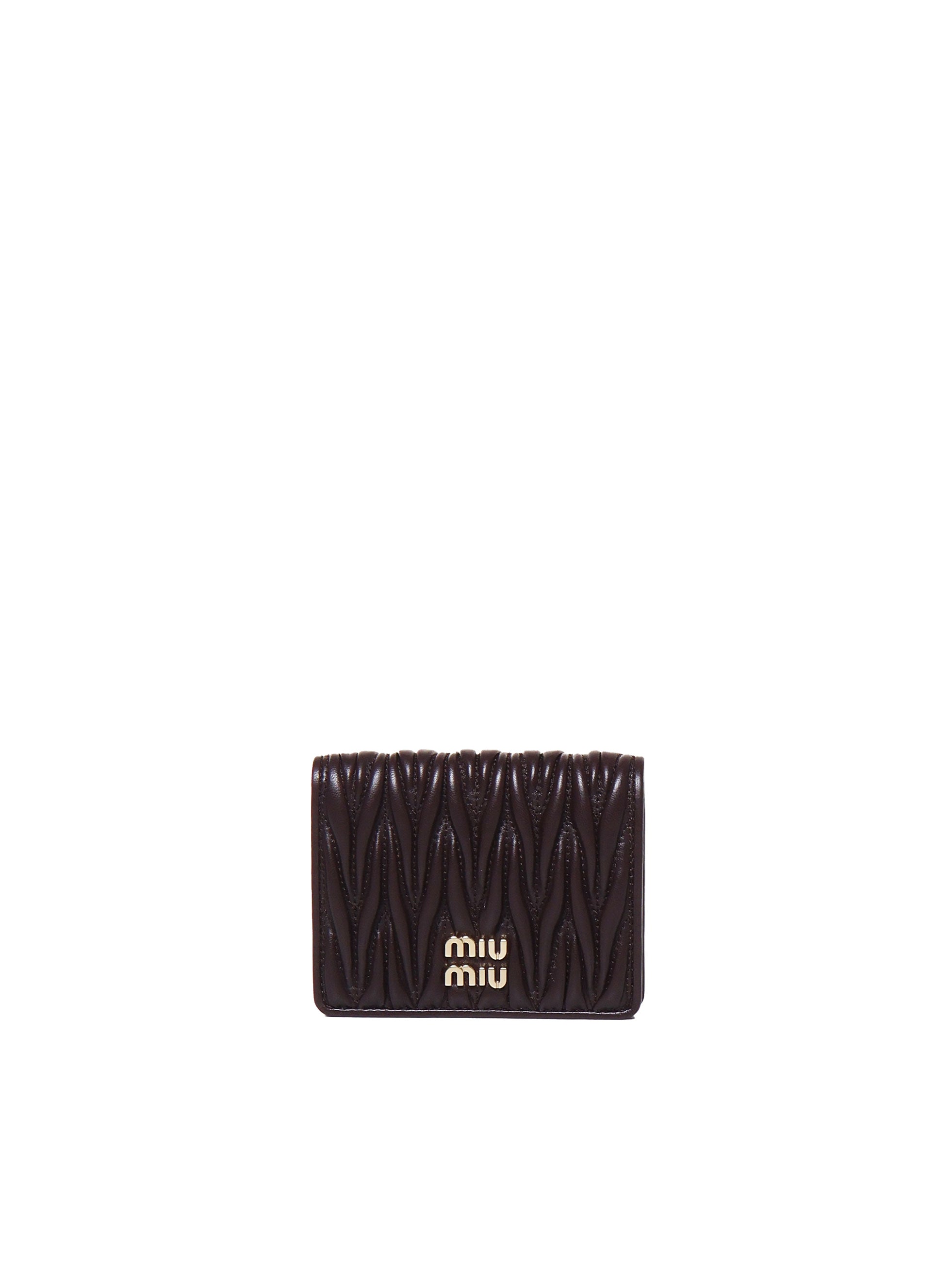 Miu Wallets Black Agnello