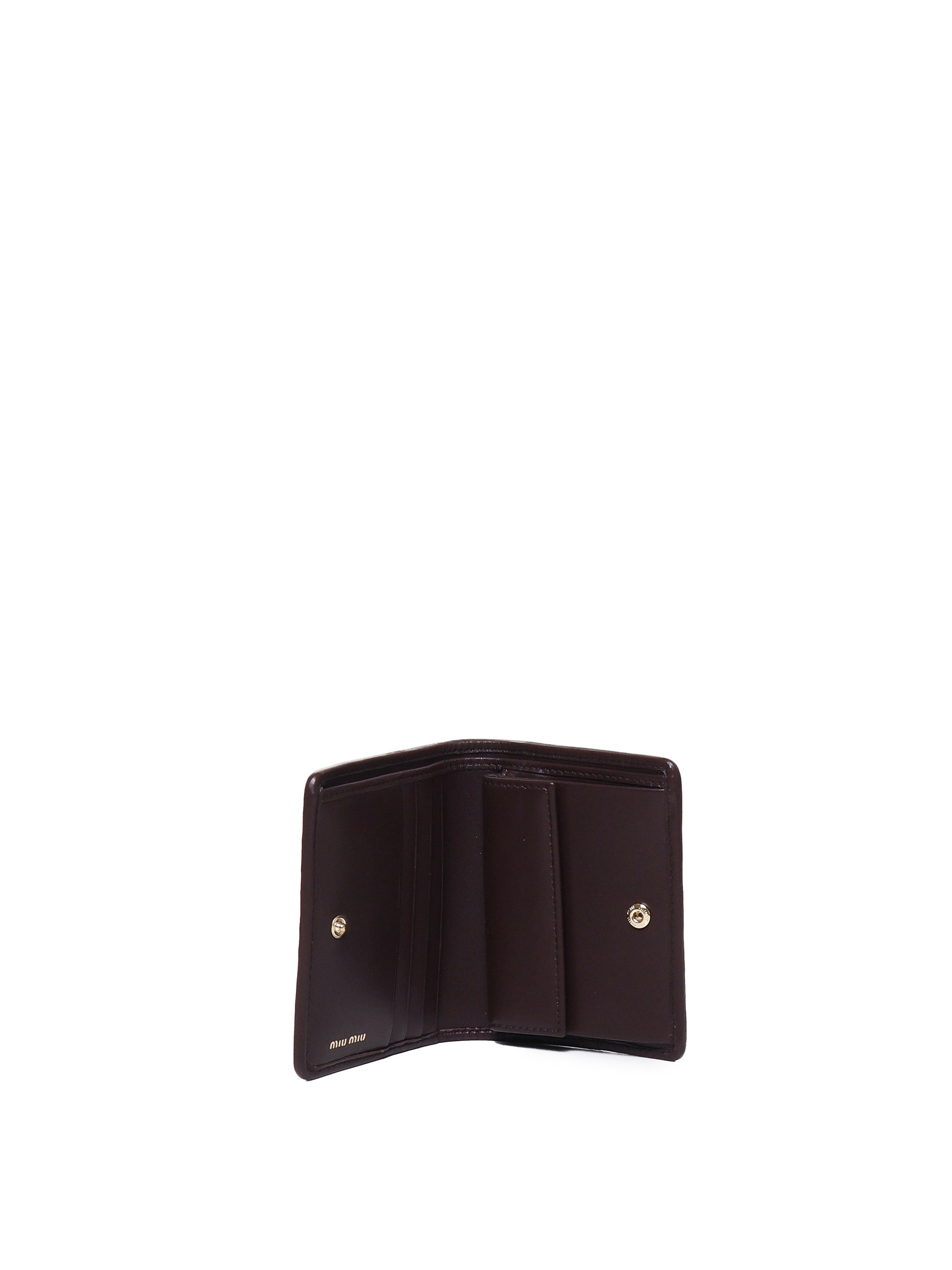 Miu Wallets Black Agnello