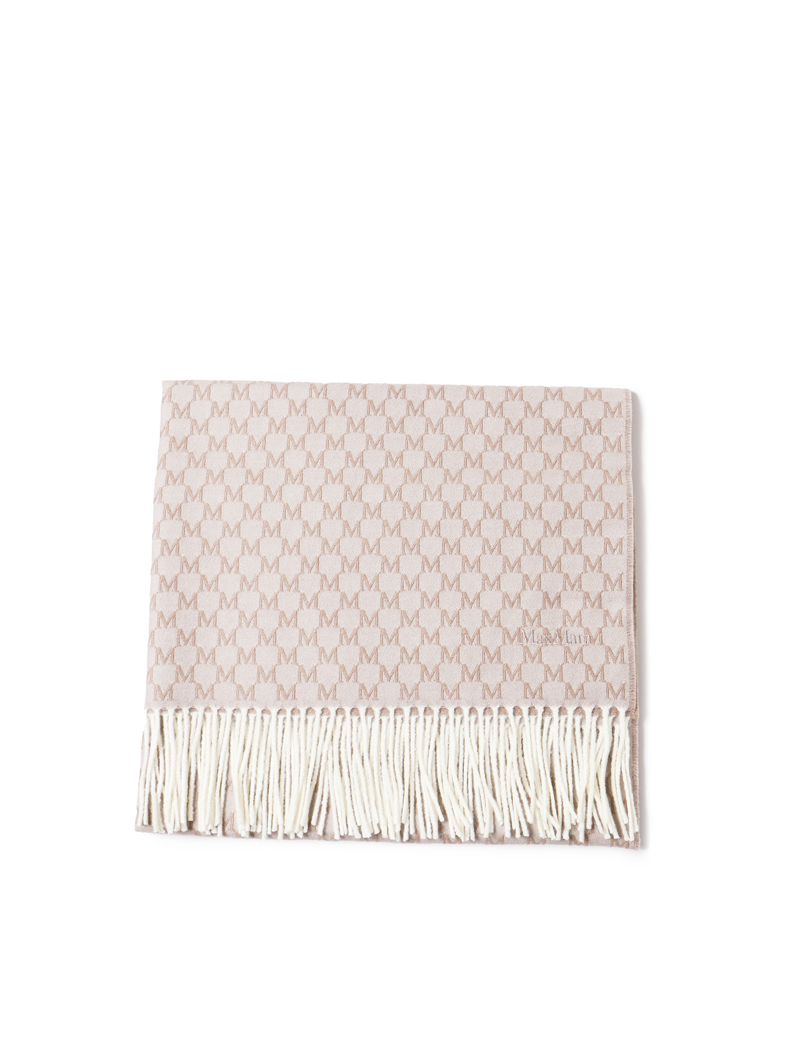 Max Mara Scarfs Sand Wool