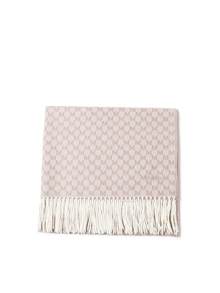 Max Mara Scarfs Sand Wool