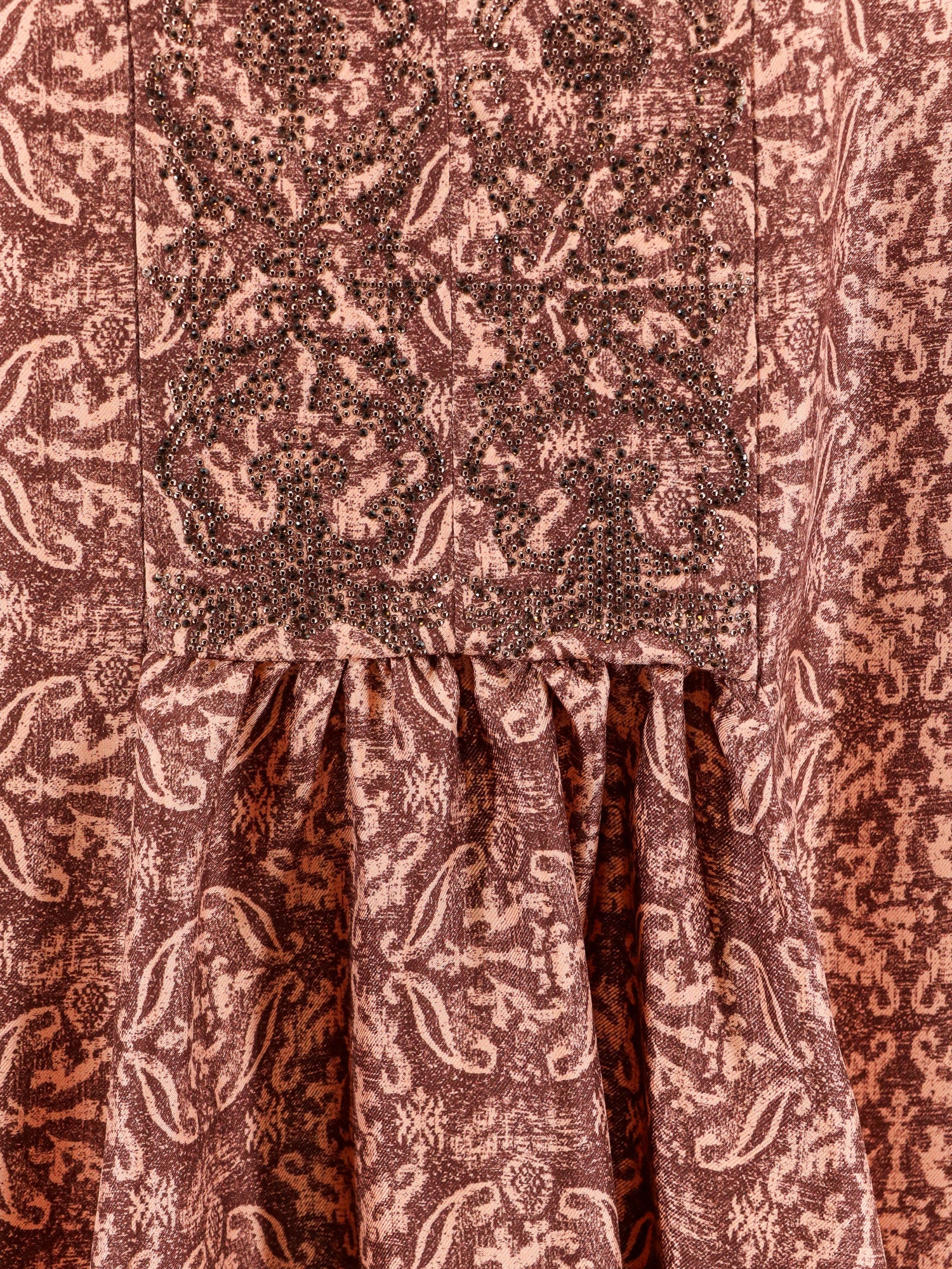 Max Mara Dresses Brown Seta