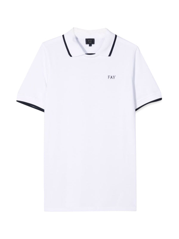Polo Shirt White Cotton T-shirts