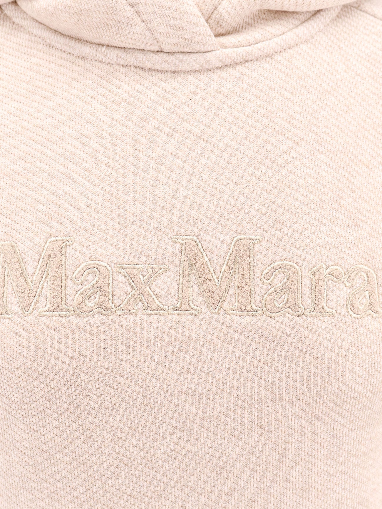 Max Mara Sweaters Beige Cotone Poliestere