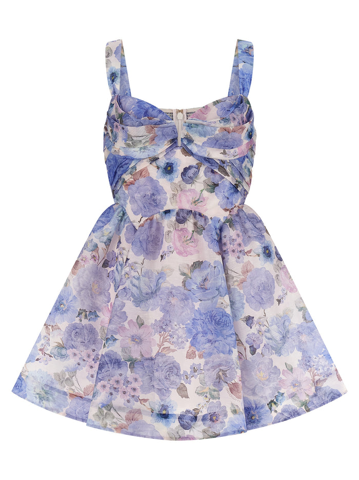 Rebellion dress Light Blue Linen