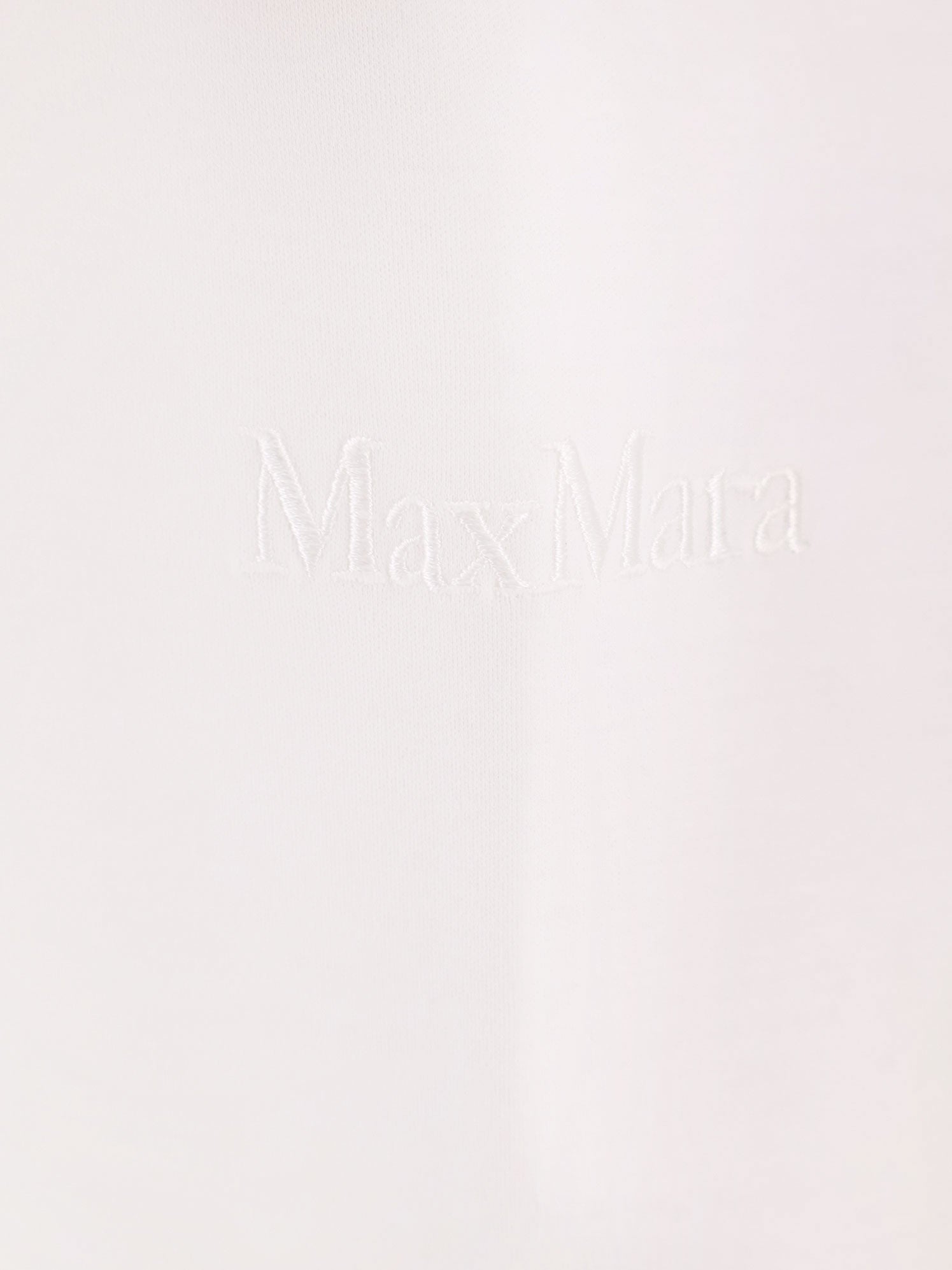 Max Mara T-shirts and Polos White Cotone
