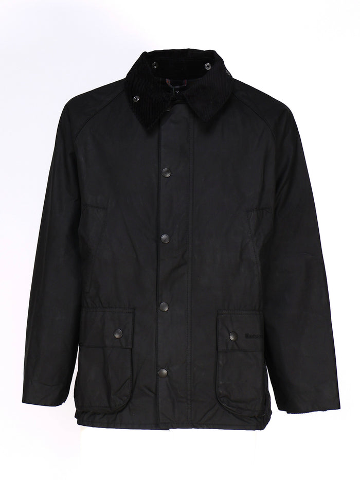 Barbour Coats Black Cotton
