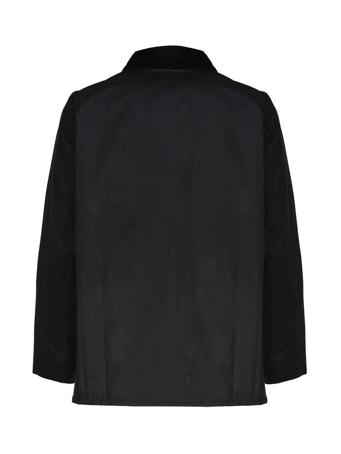Barbour Coats Black Cotton