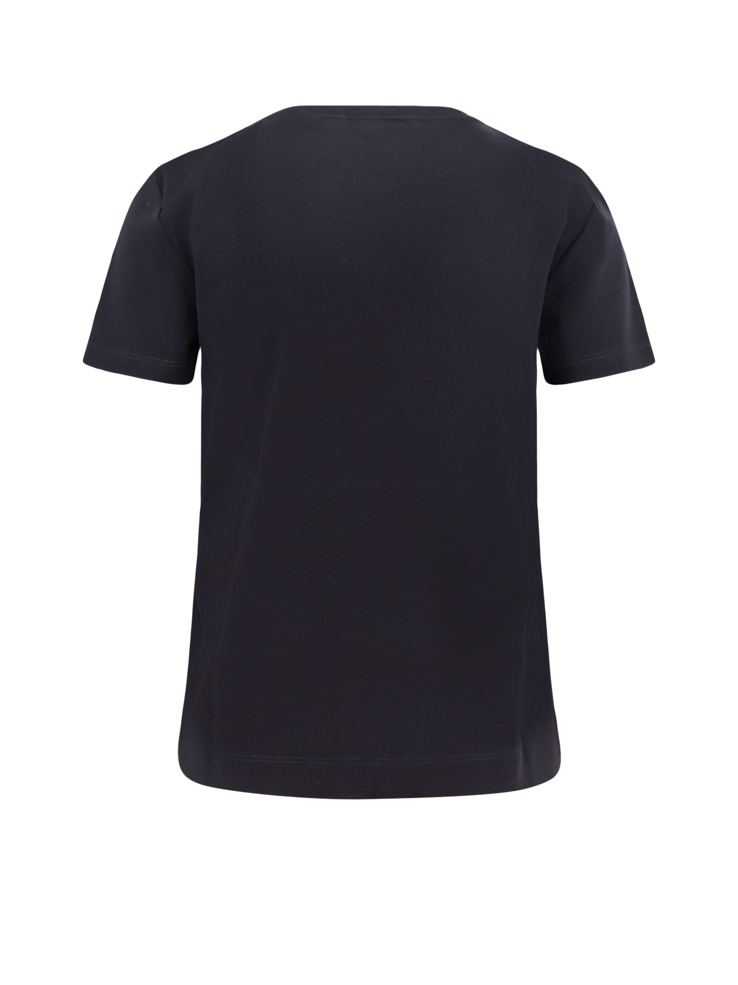 Max Mara T-shirts and Polos Black Cotone